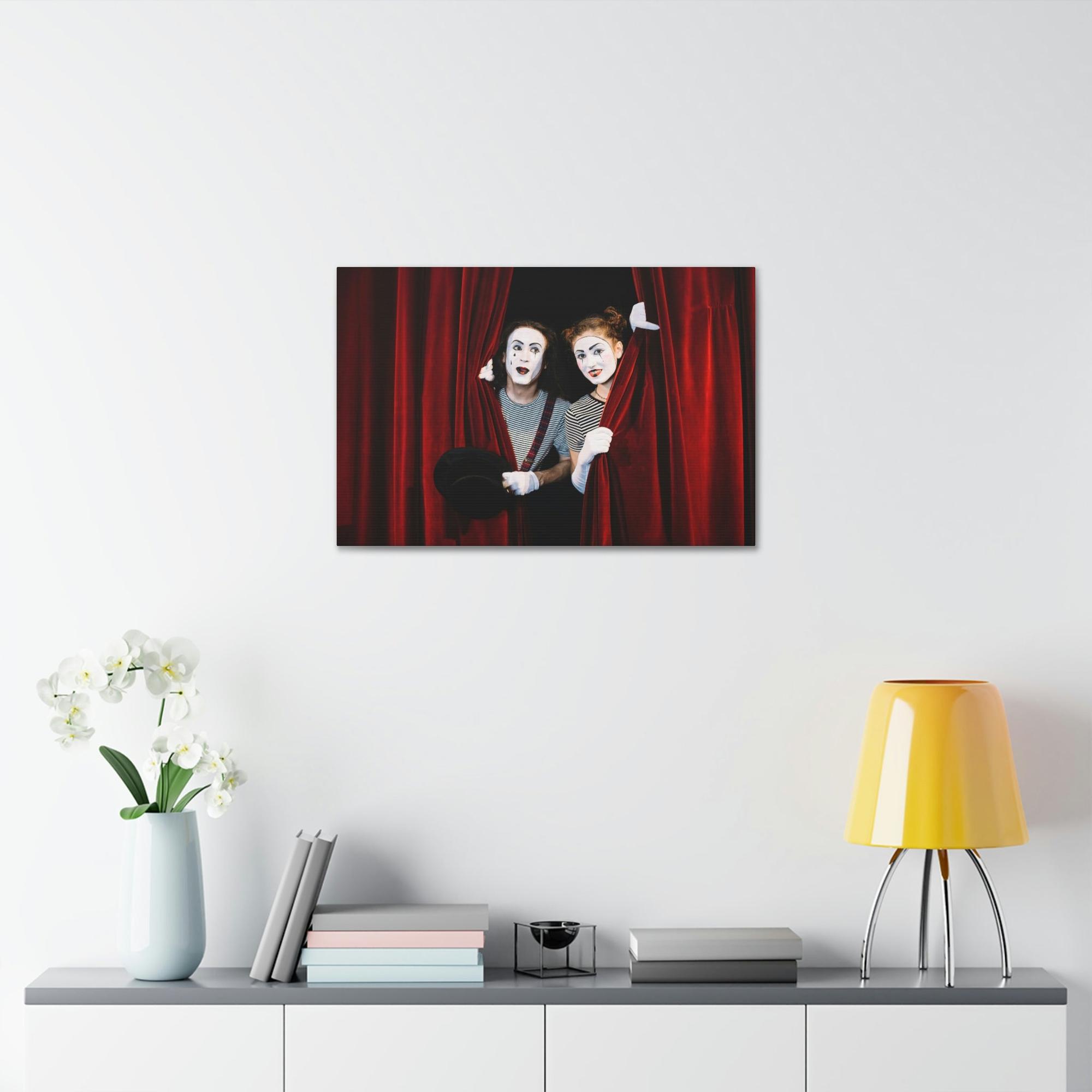 Comedians The Comedy Masters: Natural Canvas Wall Art for Humorous Spaces