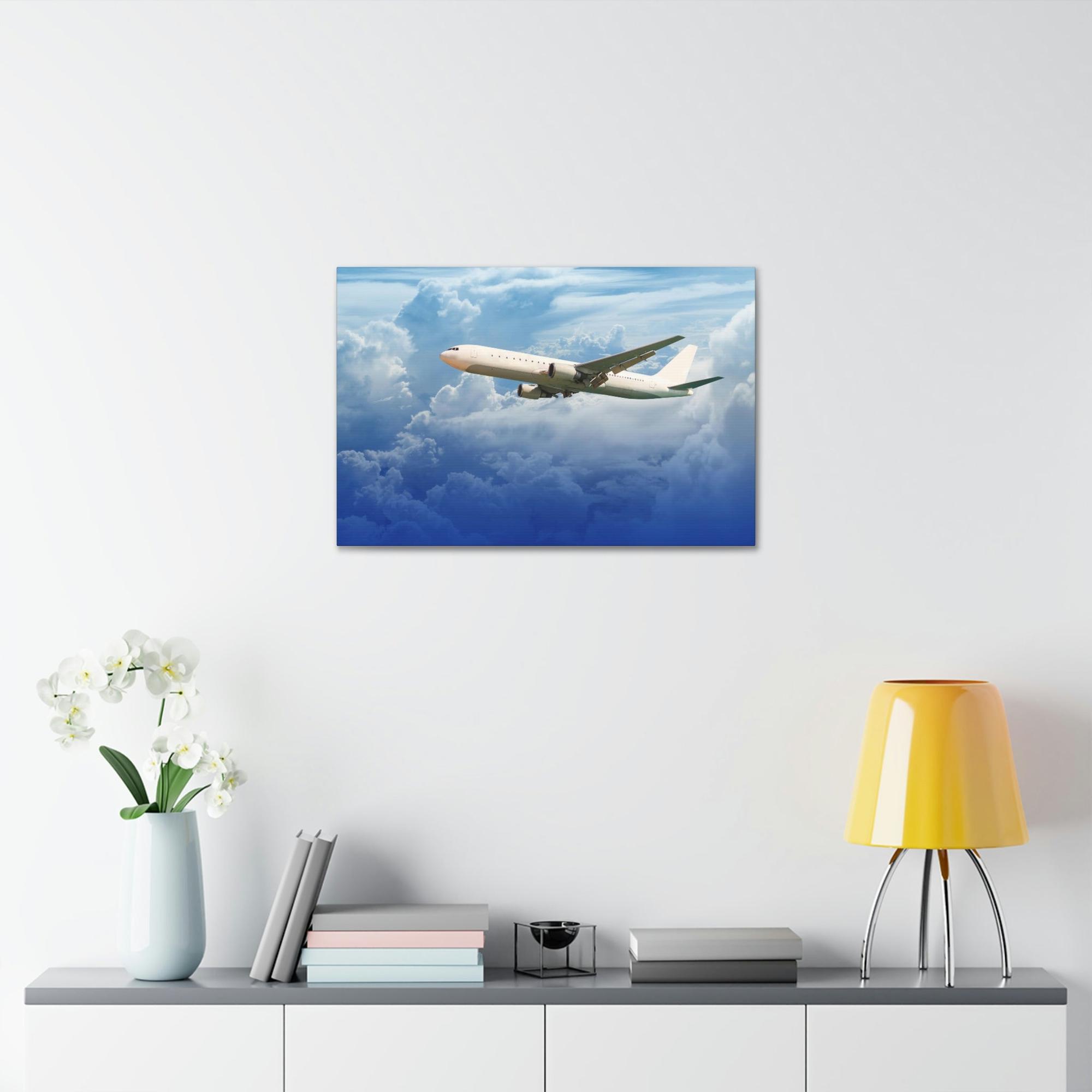 Airplanes The Art of Flight: Printed Canvas & Poster of Classic and Modern Airplane