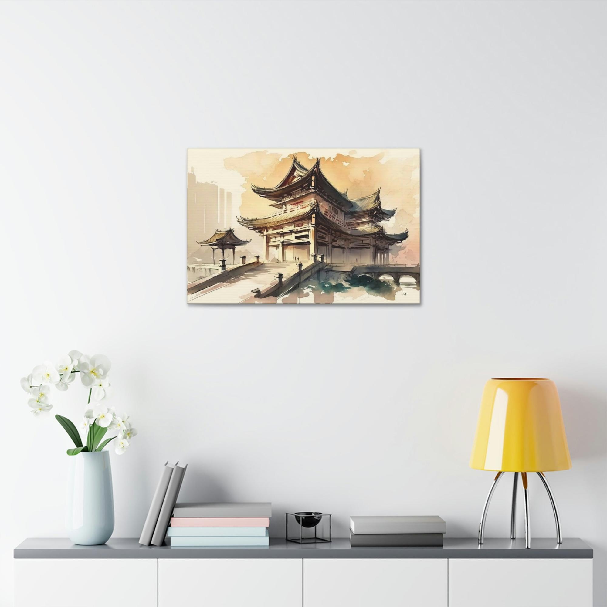 Asian Asian Aesthetics: A Modern Twist on Traditional Art on Framed Poster & Canvas