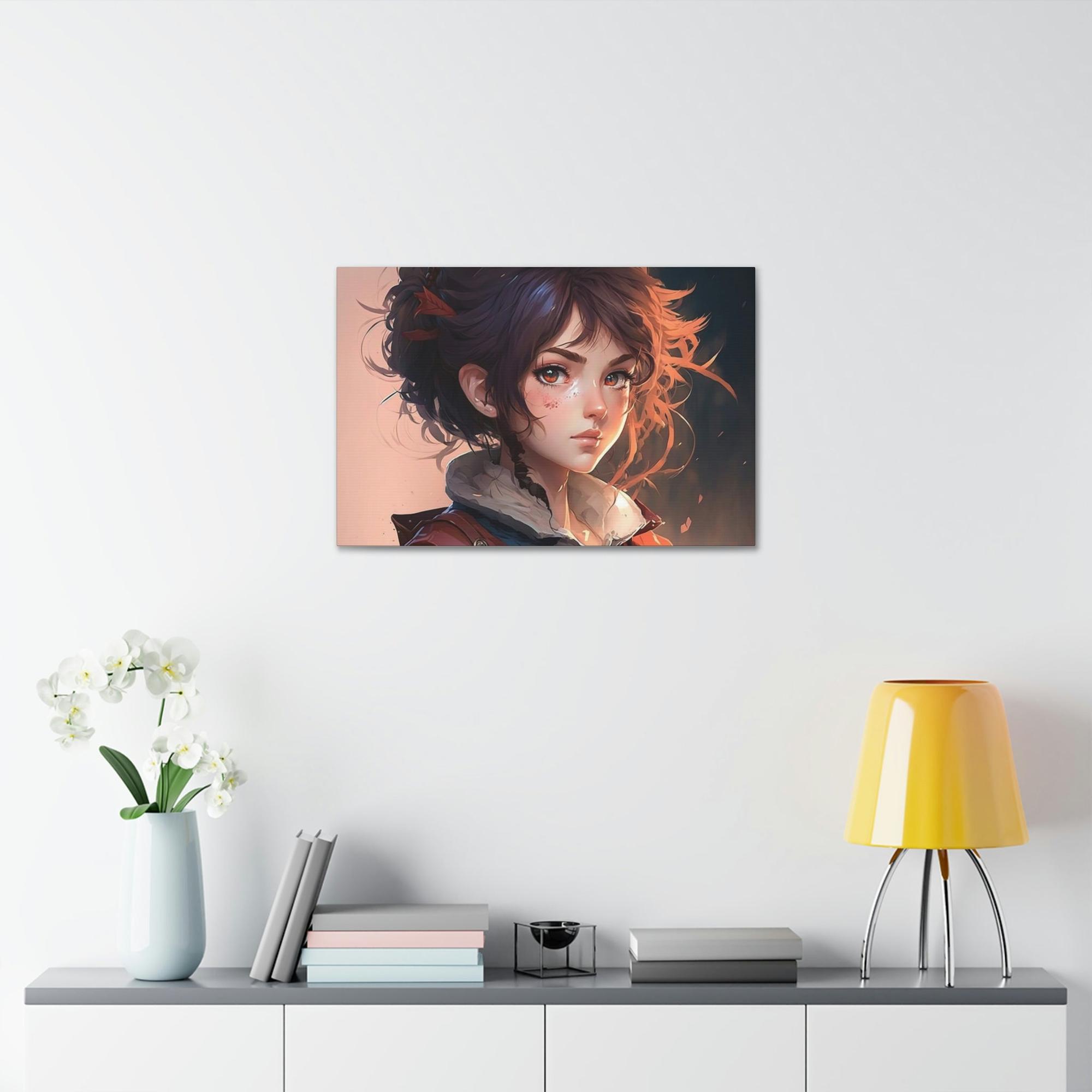Anime The Art of Anime: Framed Poster of Your Favorite Anime Characters