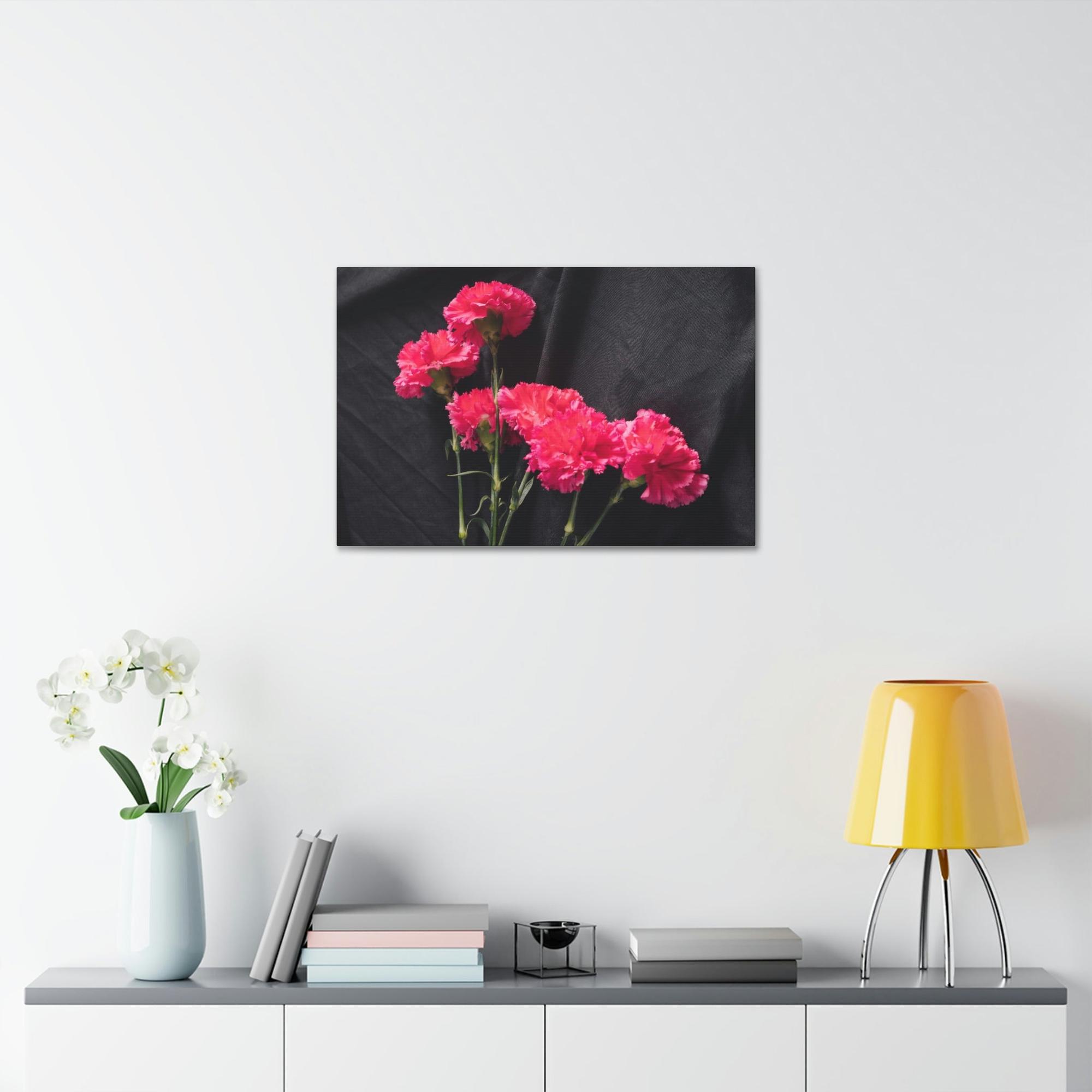 Carnations Beautiful Blooms: Natural Canvas and Art Prints of Carnations