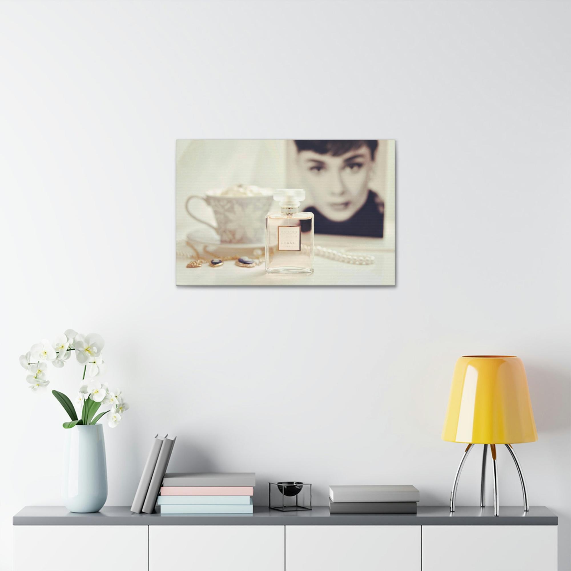Chanel Timeless Elegance: Framed Chanel Artwork on Canvas