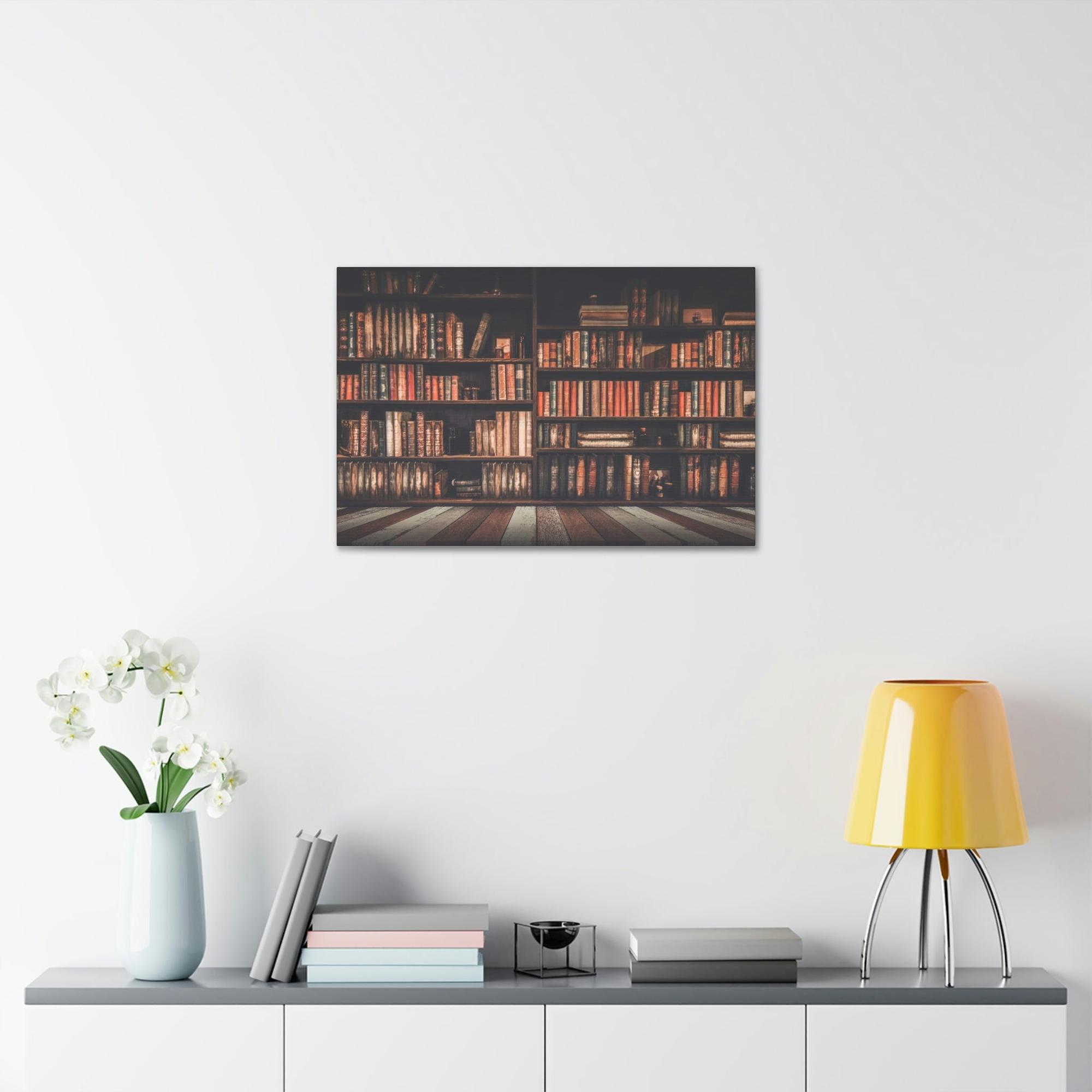 Books Literary Dreams on Canvas: Inspiring Art Featuring Books and Words of Wisdom