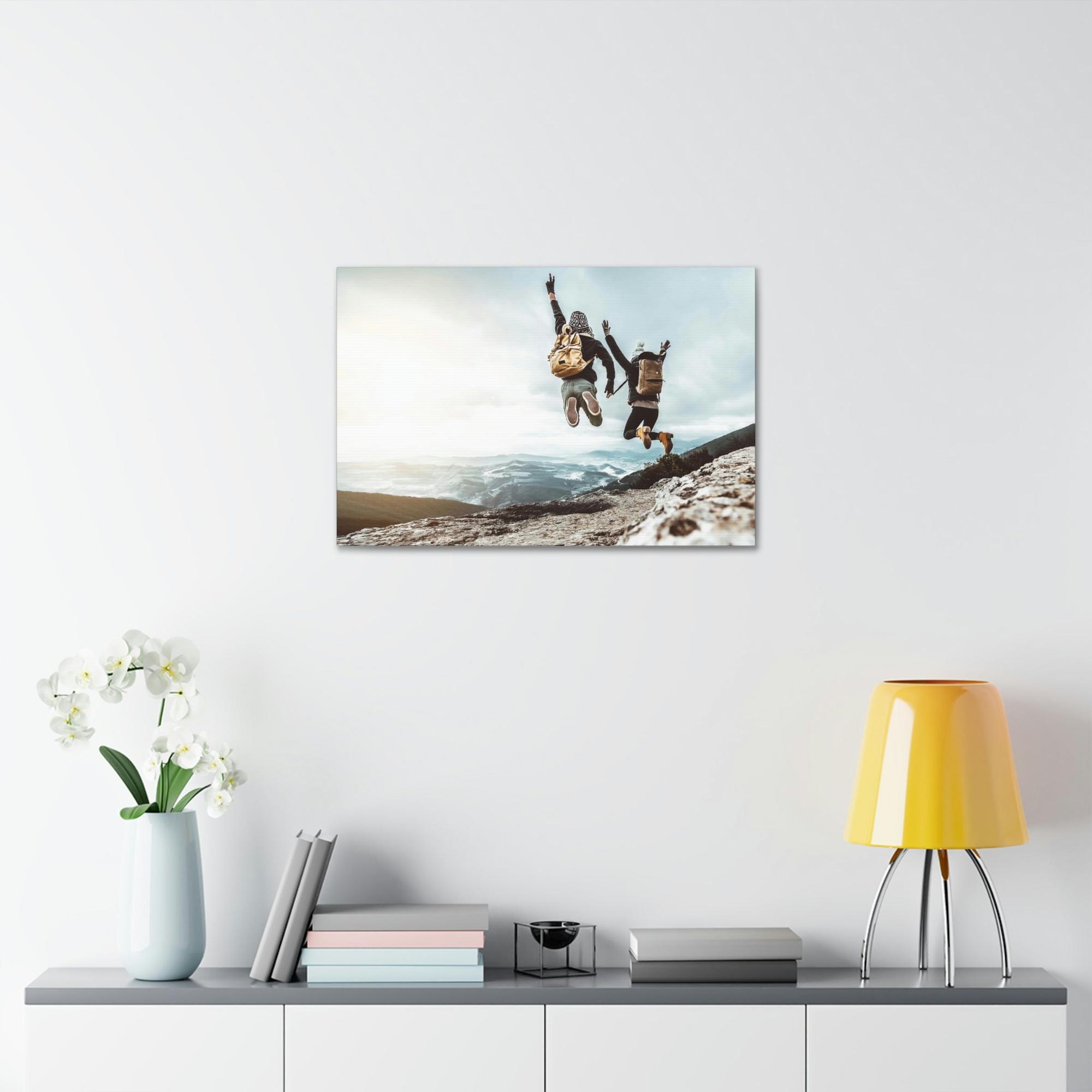 undefined The Power of Adventure in Art Form: A Vibrant Print on a Framed Poster