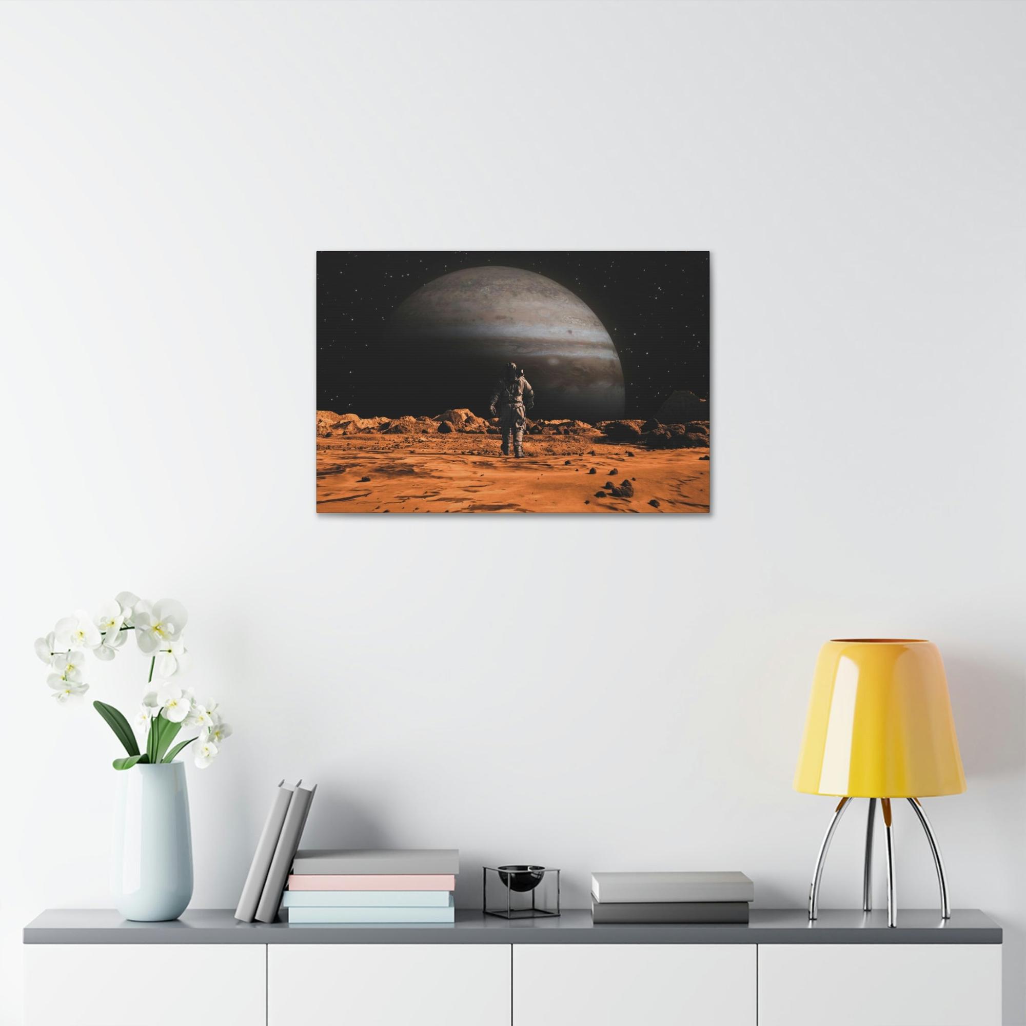 Astronauts The Art of Astronauts: Framed Canvas for Your Personal Gallery