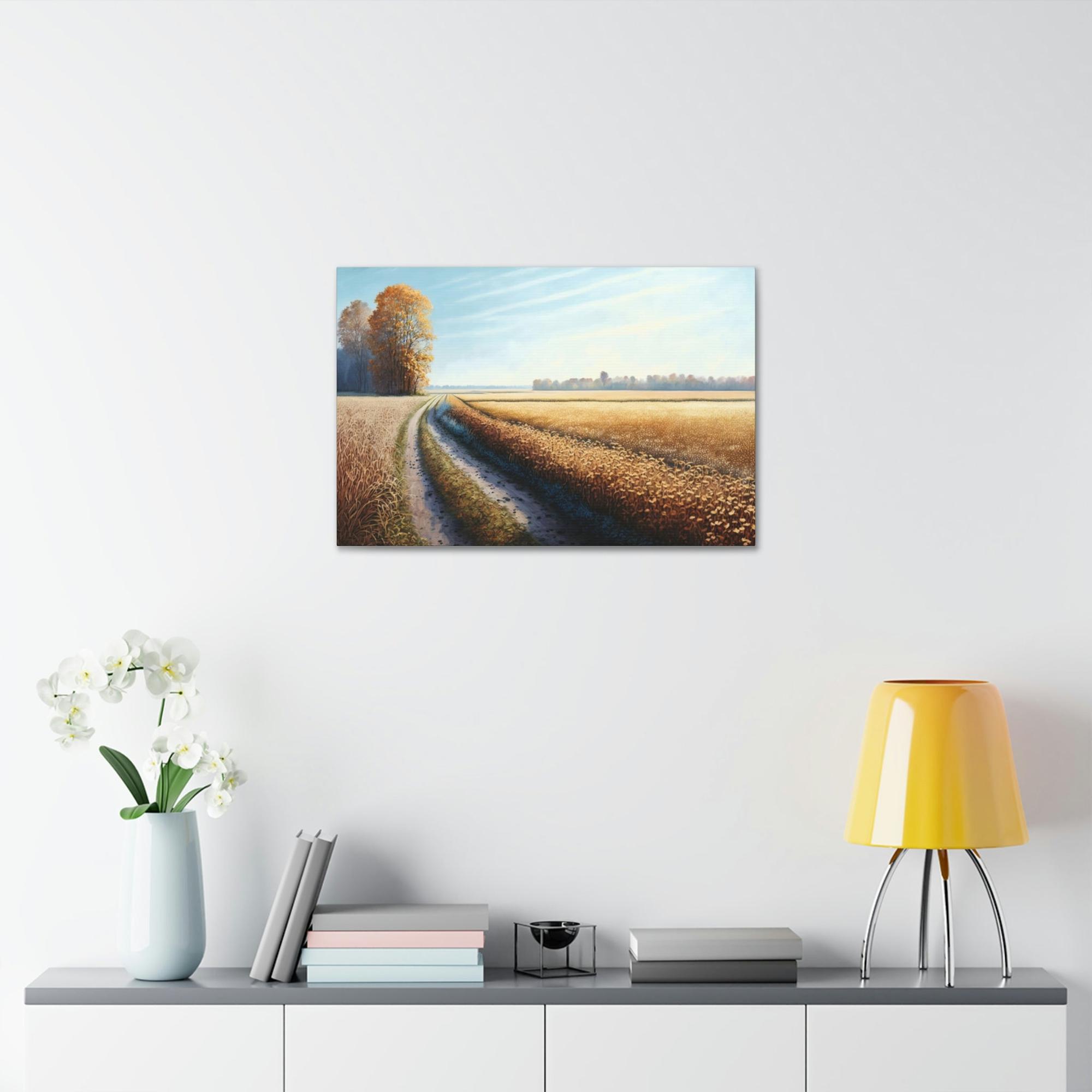 Autumn Autumn Serenity: Captivating Wall Art and Canvas Print for a Peaceful Ambience