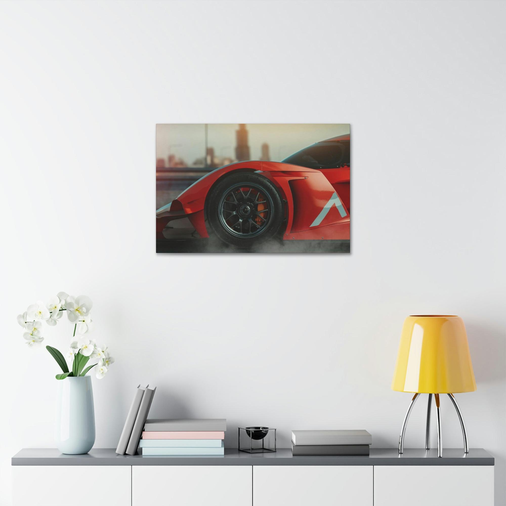 Auto Racing The Need for Speed: Canvas & Posters Art of Auto Racing