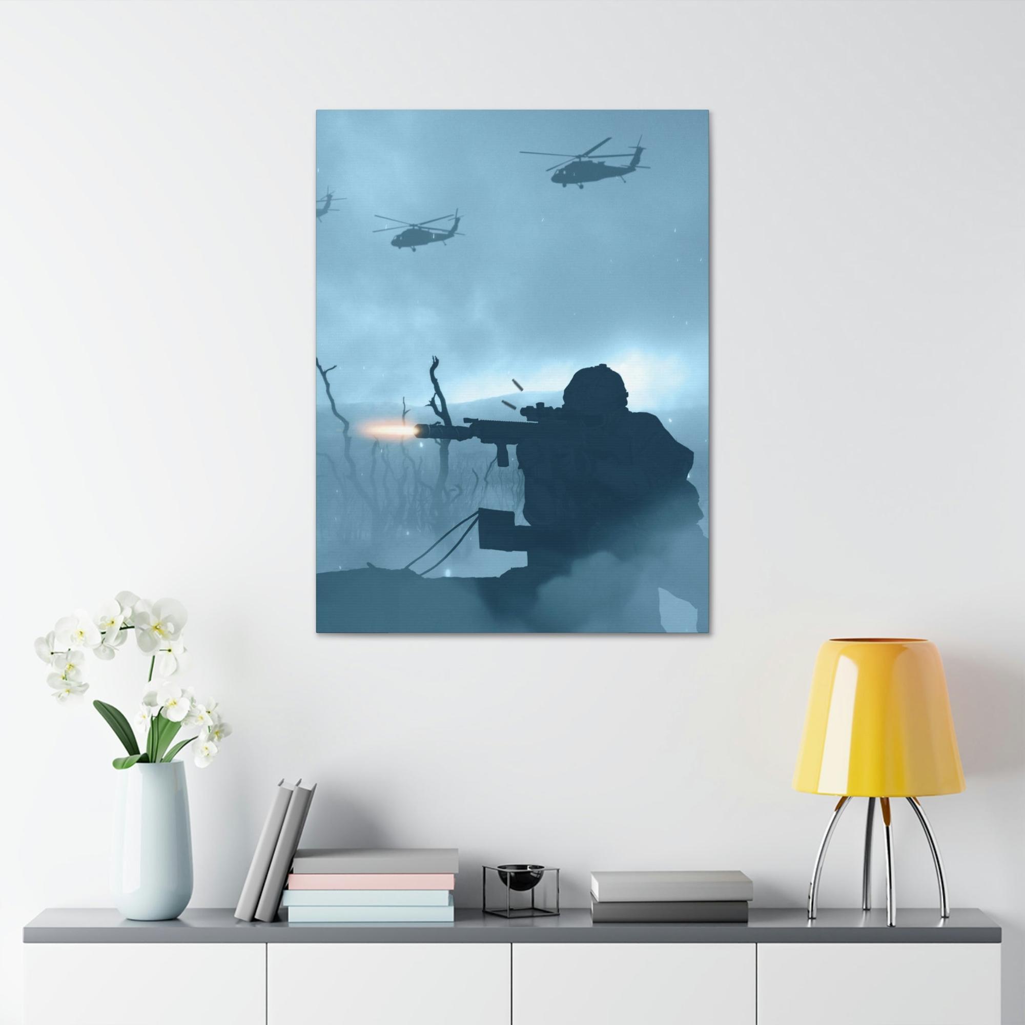 Call Of Duty Modern Combat: Call of Duty Art on Framed Canvas and Wall Art Prints