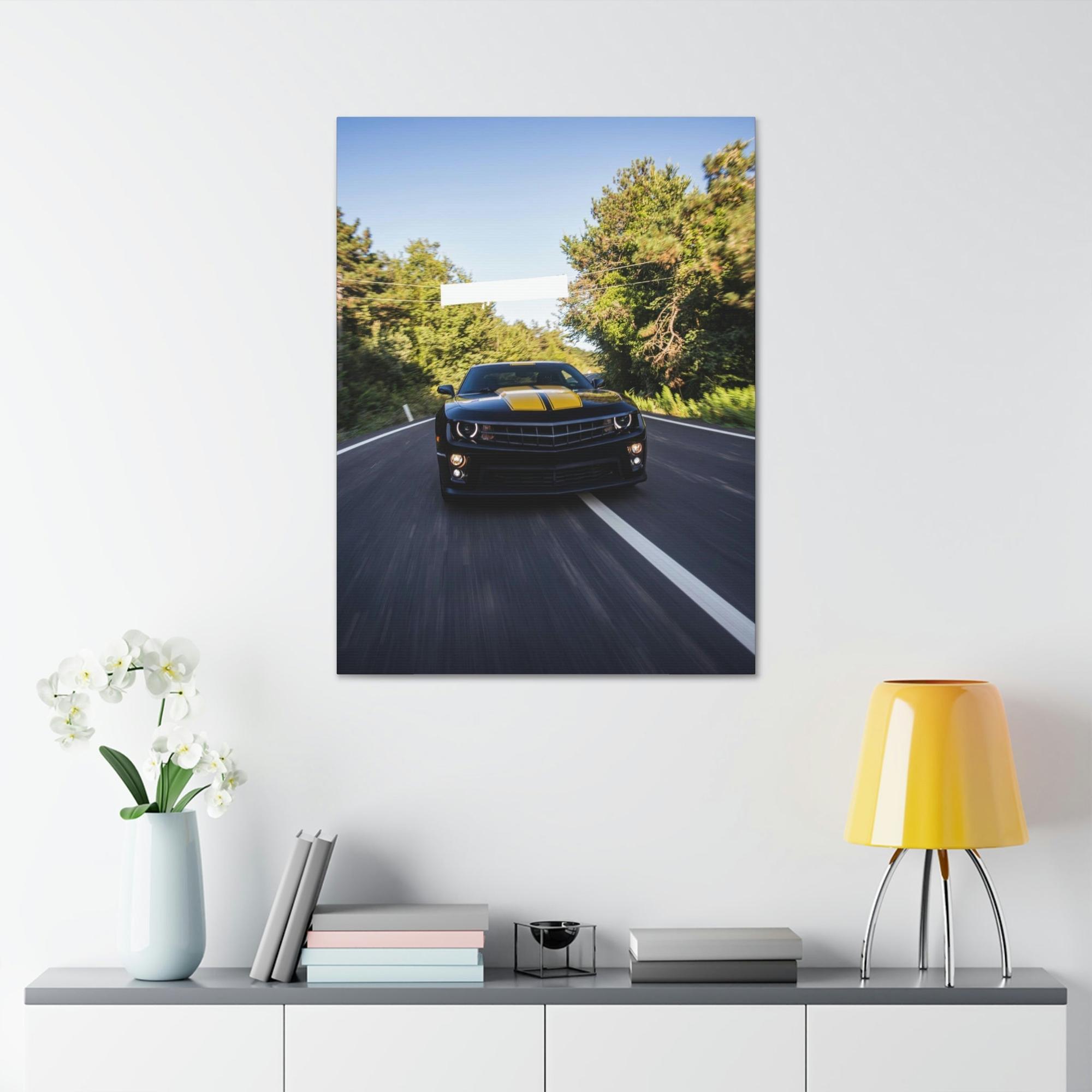 Camaro Rev Up Your Walls: Camaro Art on Framed Canvas and Posters