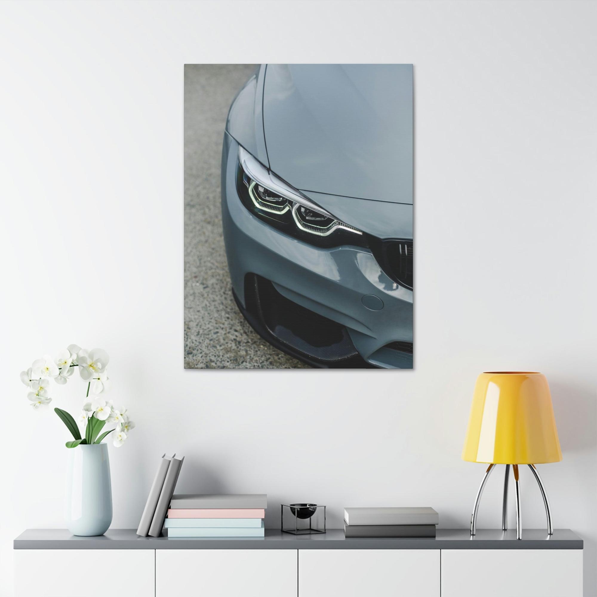 undefined BMW: Canvas and Framed Poster with Detailed Car Art