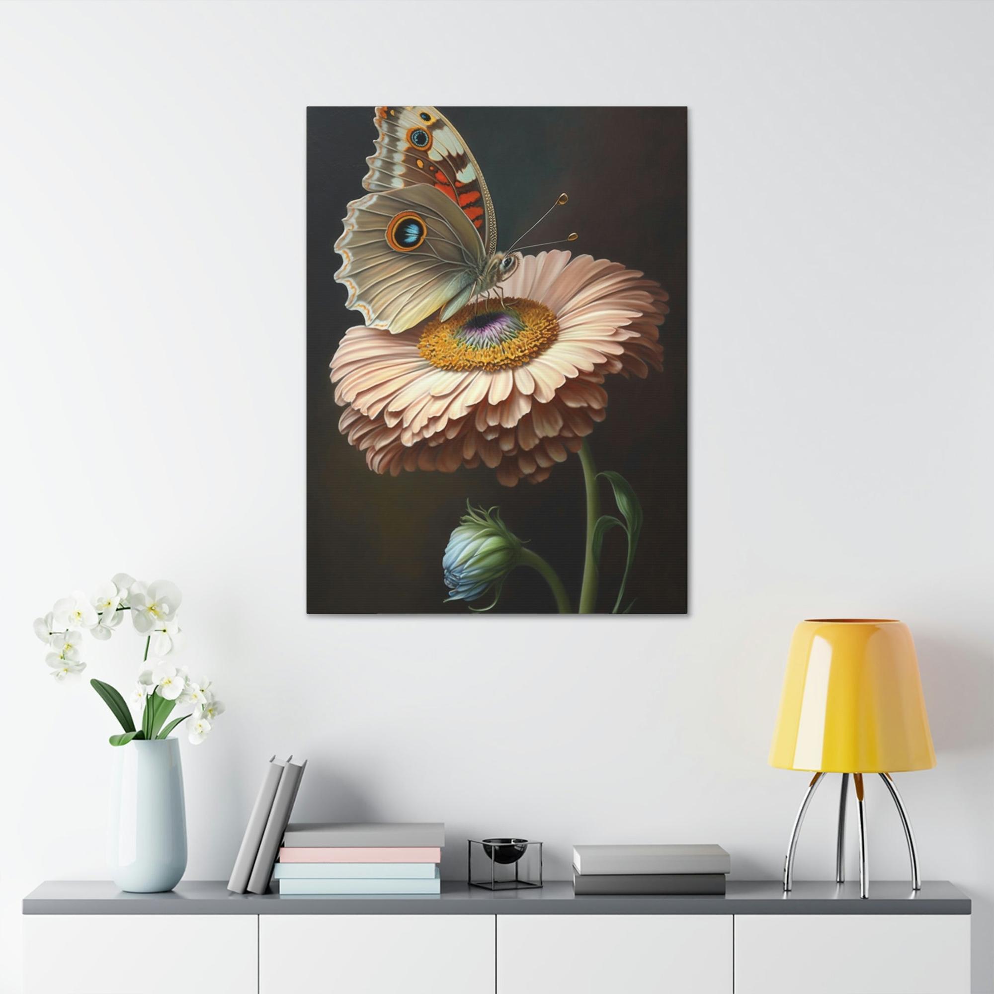 Butterflys Butterfly's Journey: Poster & Canvas Wall Art Print of One Insect's Flight