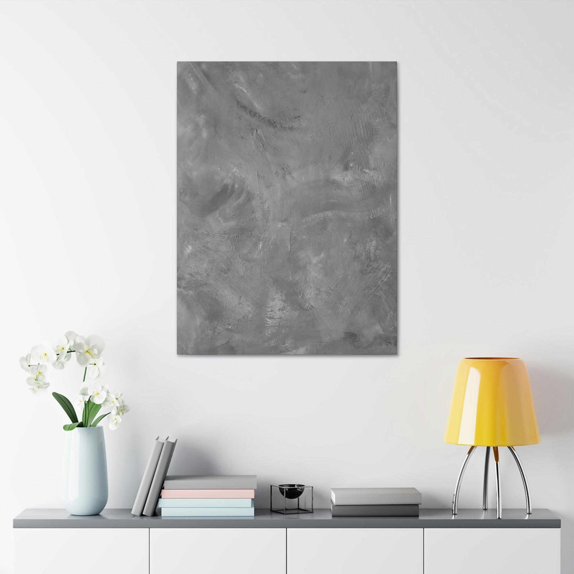 Gray Mysterious Gray: Framed Poster for a Subtle Touch of Drama