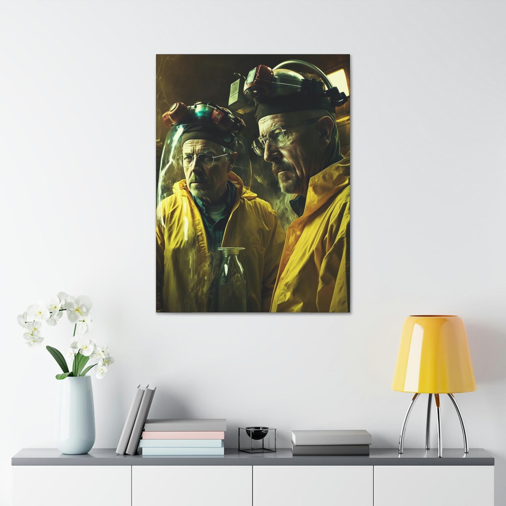Breaking Bad Breaking Bad: The Ultimate Tribute in Framed Canvas Art