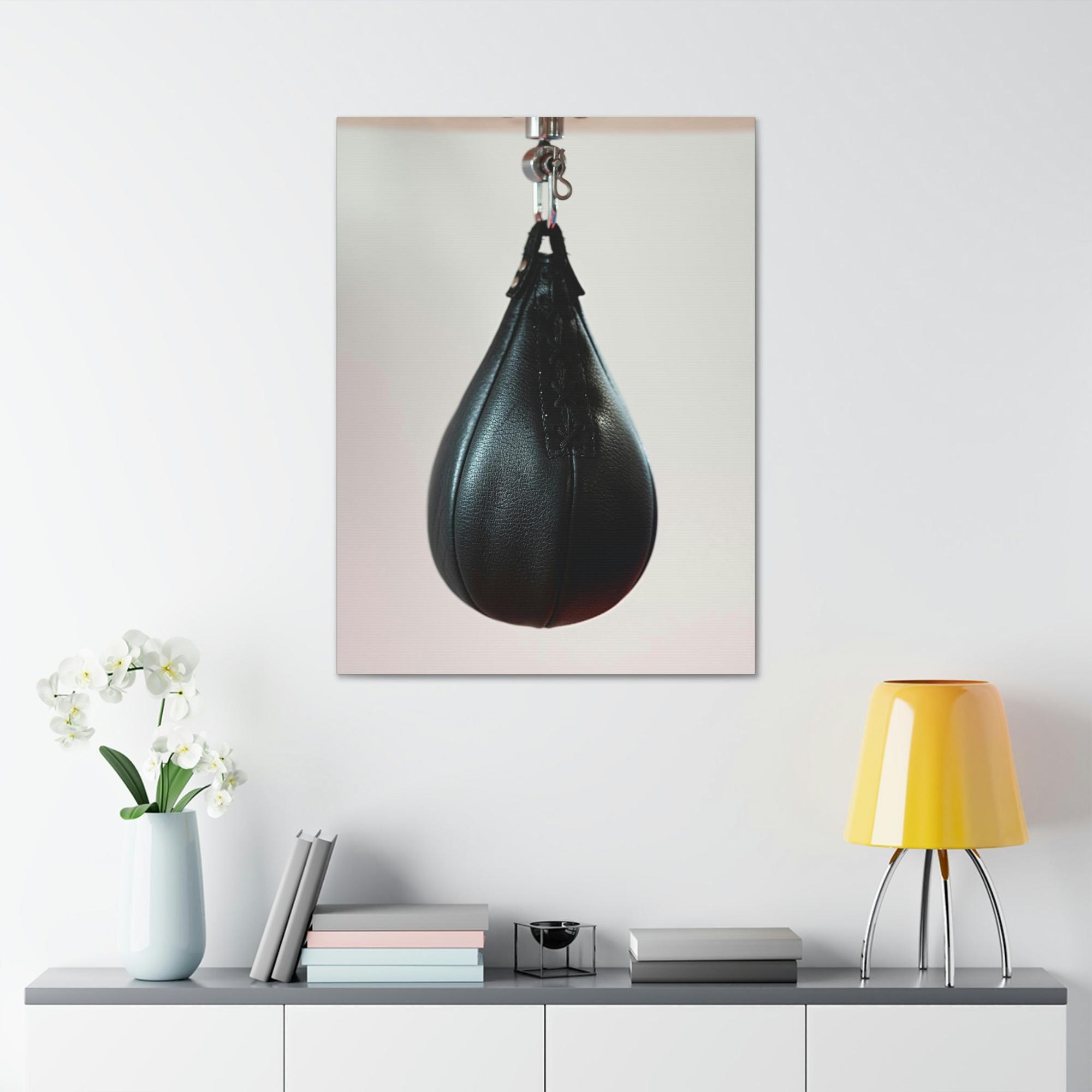 Boxing Unleash Your Boxing Skills with the Boxer's Pear: A Stunning Natural Canvas Print