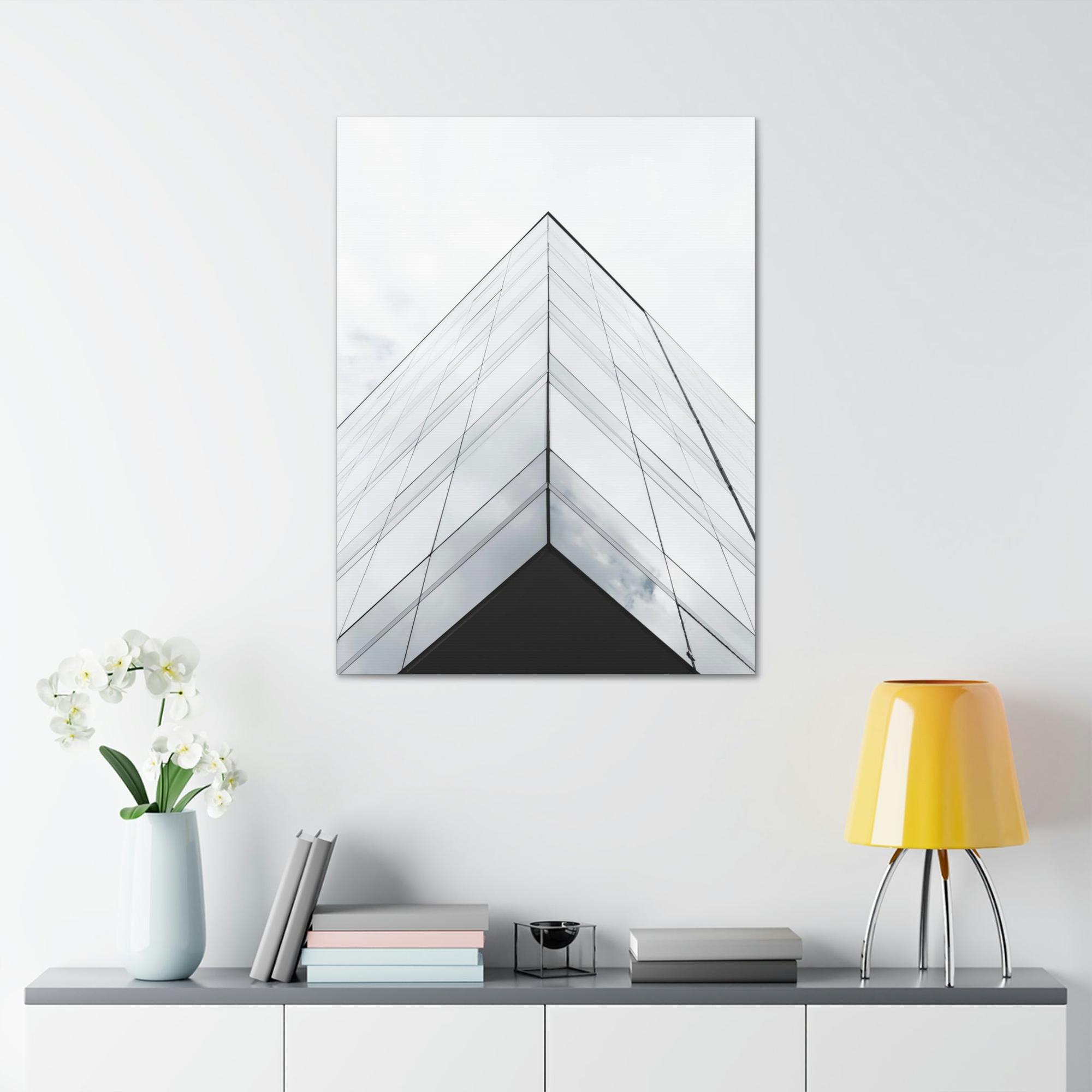 Architecture The Grandeur of Cities: Framed Canvas & Poster Print of Iconic Buildings and Landmarks