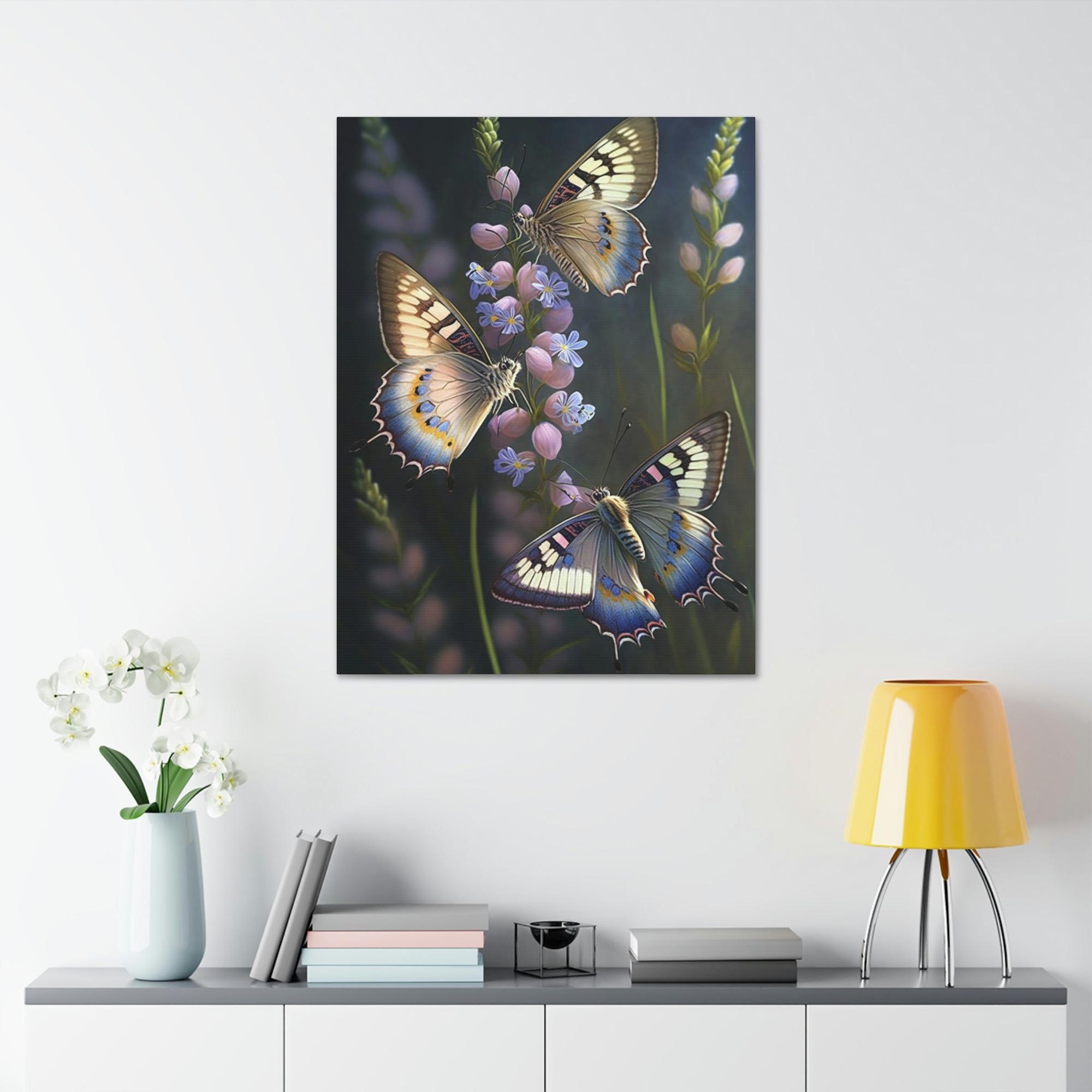 Butterflys The Majesty of Butterflies: Framed Poster & Canvas Print of Majestic Insects