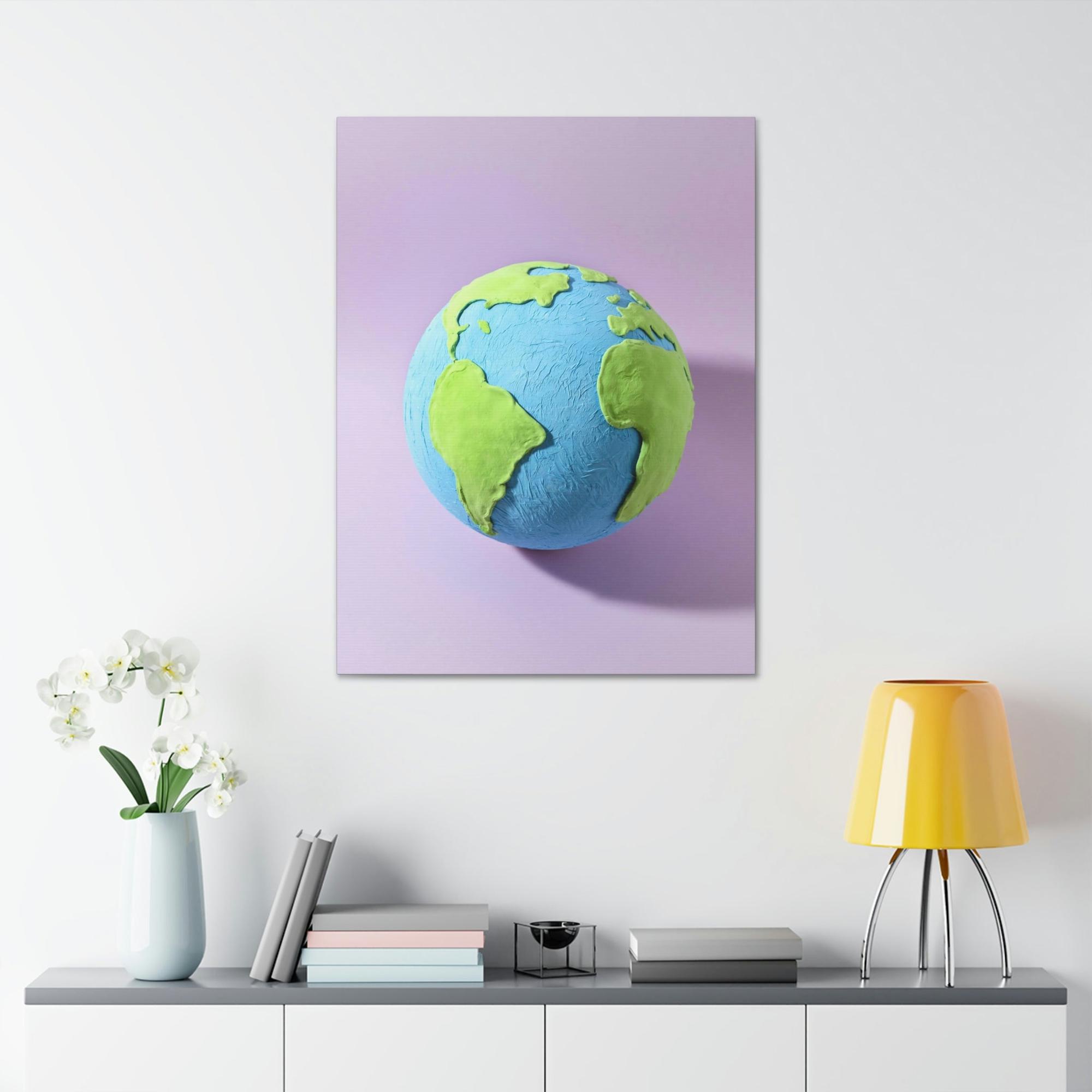 World Maps The World in Your Home: Creative Map Wall Art in Various Styles
