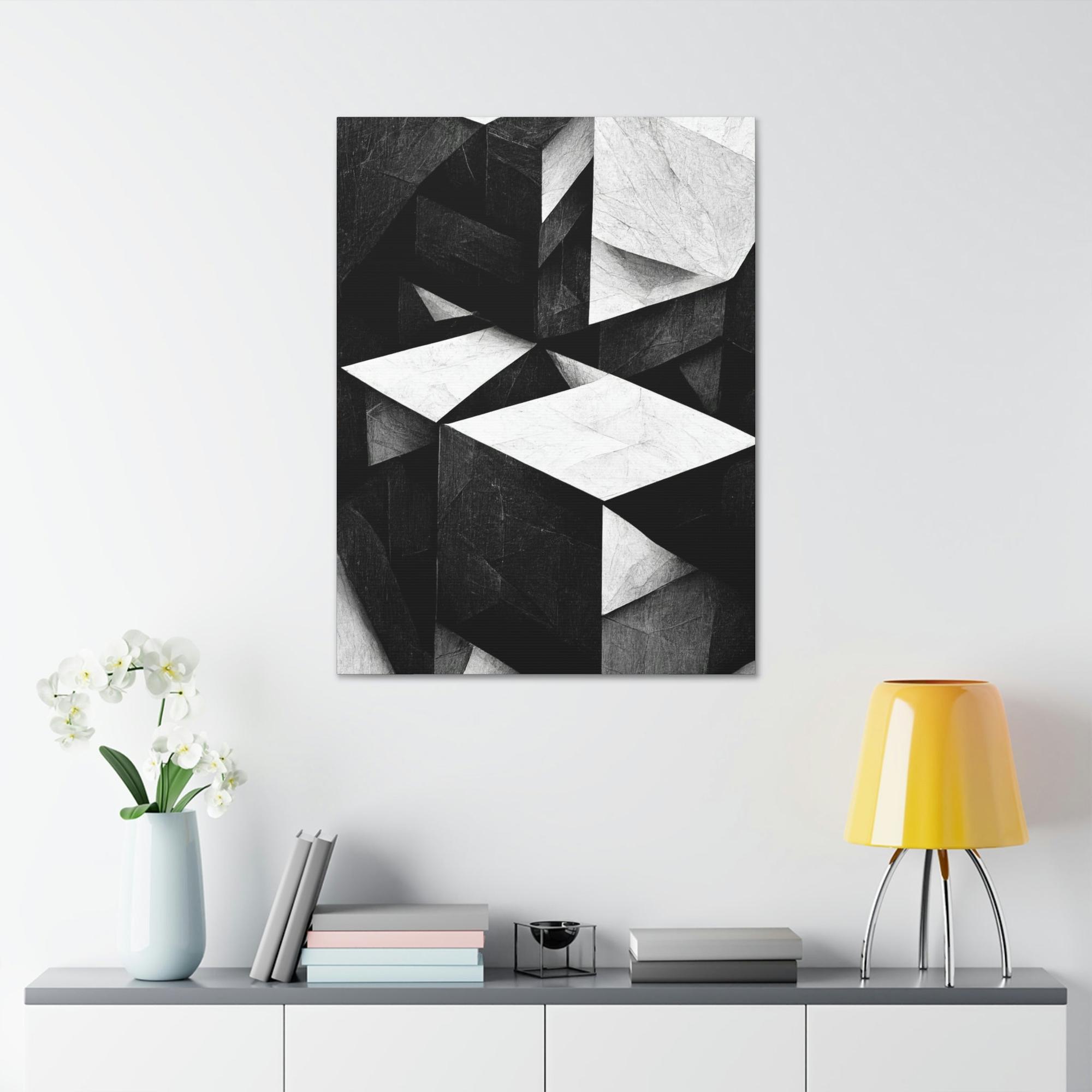 undefined Modern Geometric Wall Decor: Stylish Art for Any Room