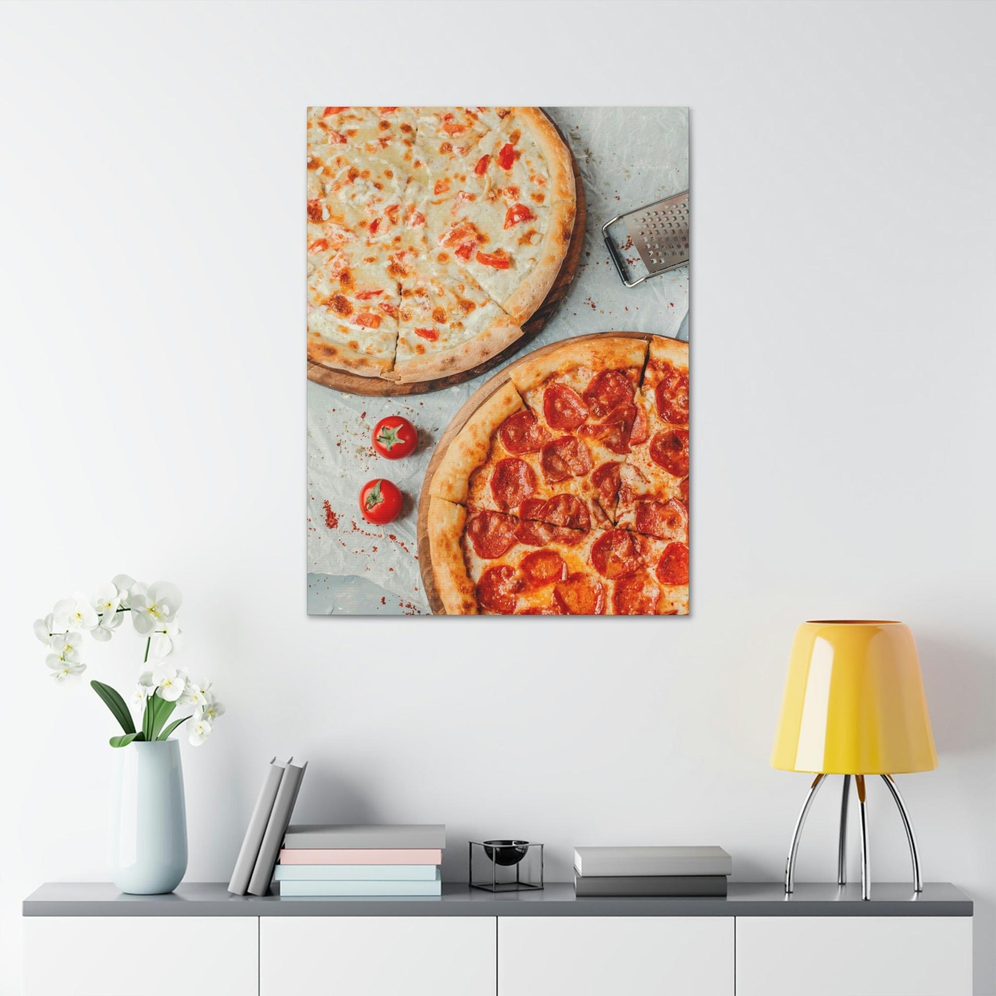 Pizza Pizza Art: Framed Posters of Pizza as a High Art Subject for Sophisticated Taste