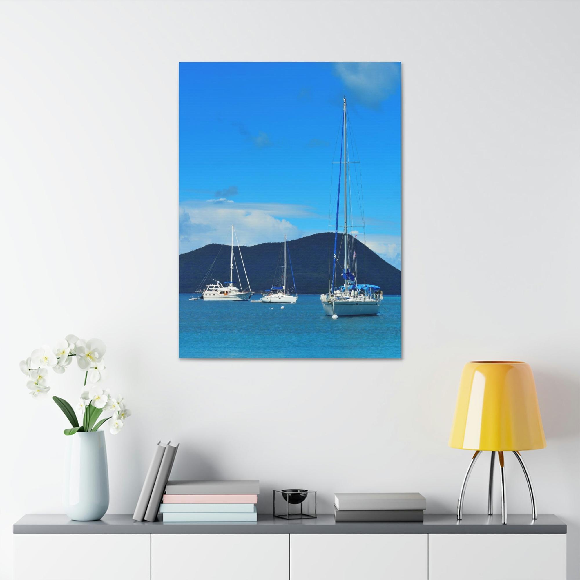 Yachts The Majesty of the Sea: Artistic Yachts on Canvas and Poster Prints