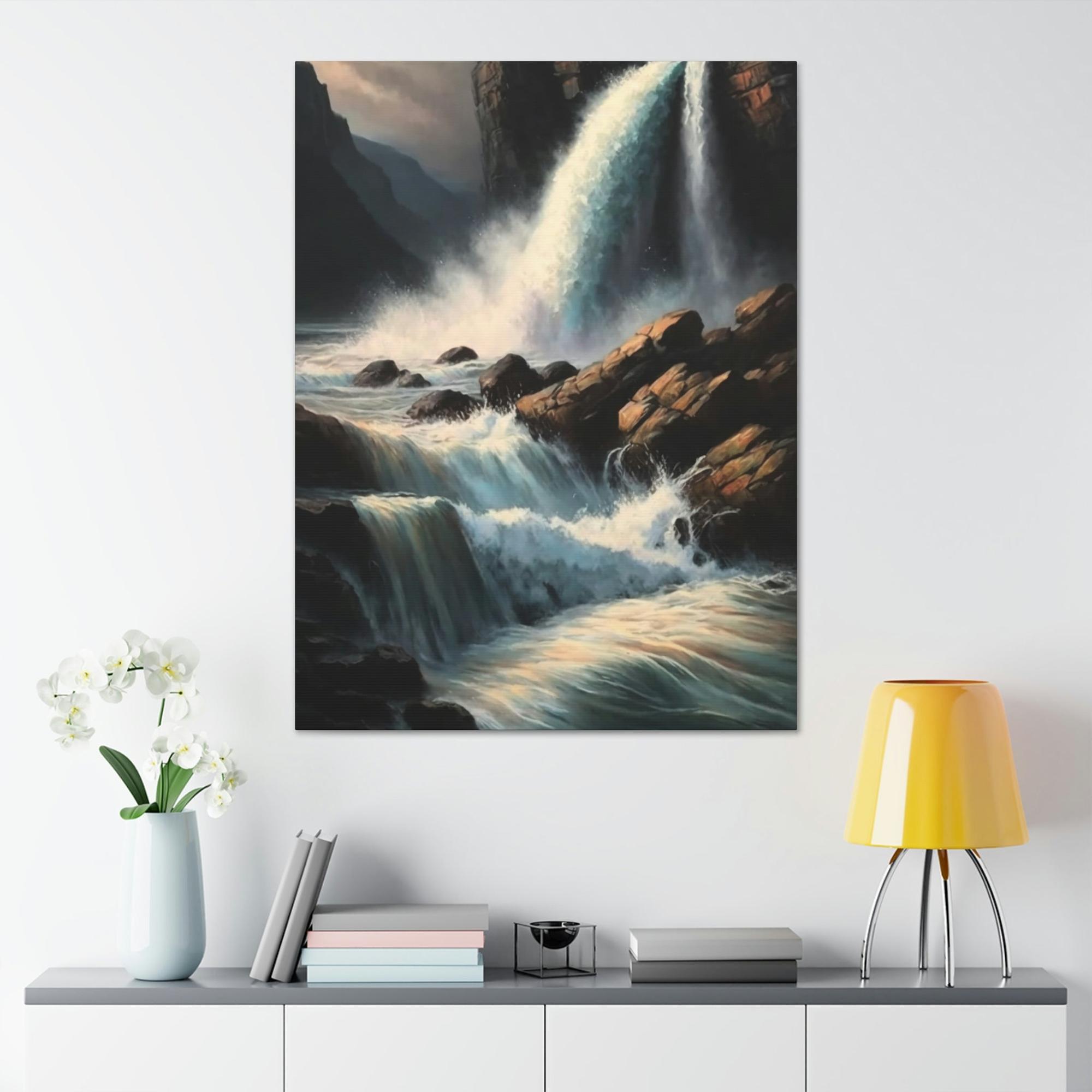 Waterfalls Waterfall Symphony: A Melody of Nature
