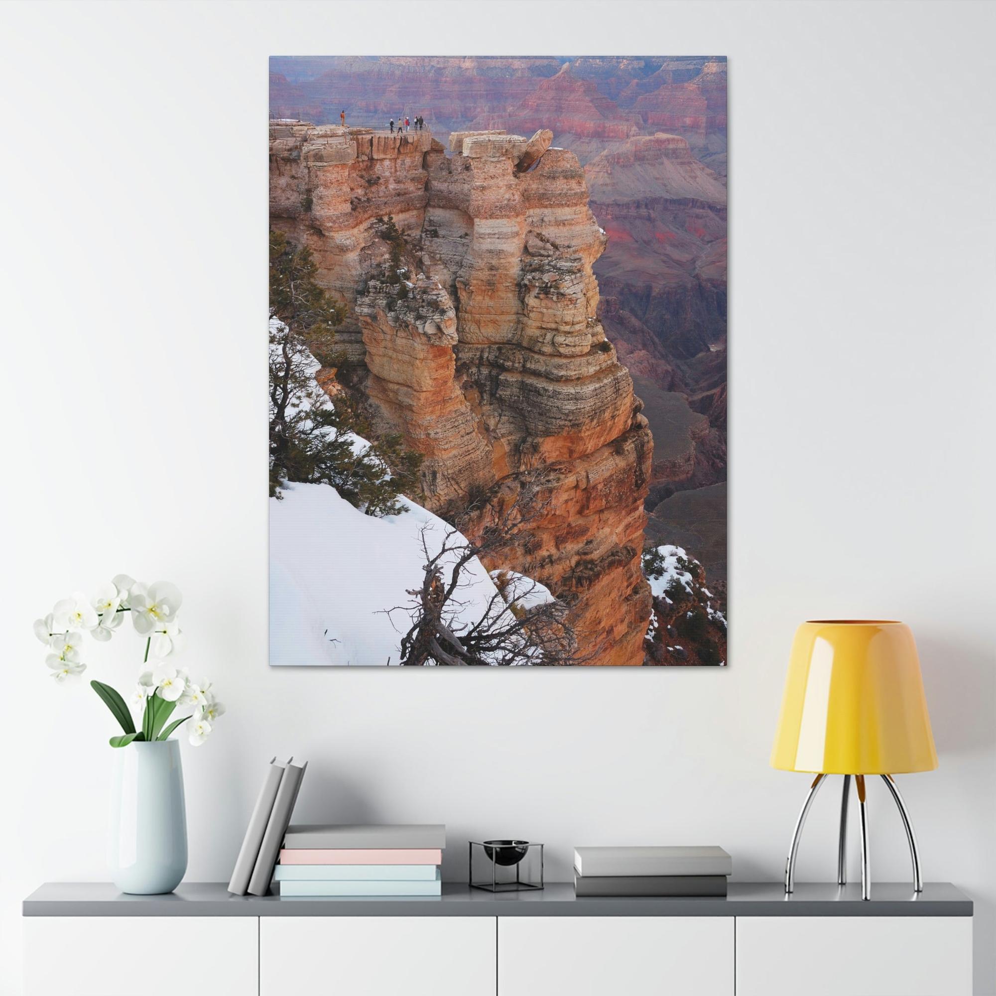 Cliffs Cliffs of Wonder: Striking Canvas Print for Your Statement Wall