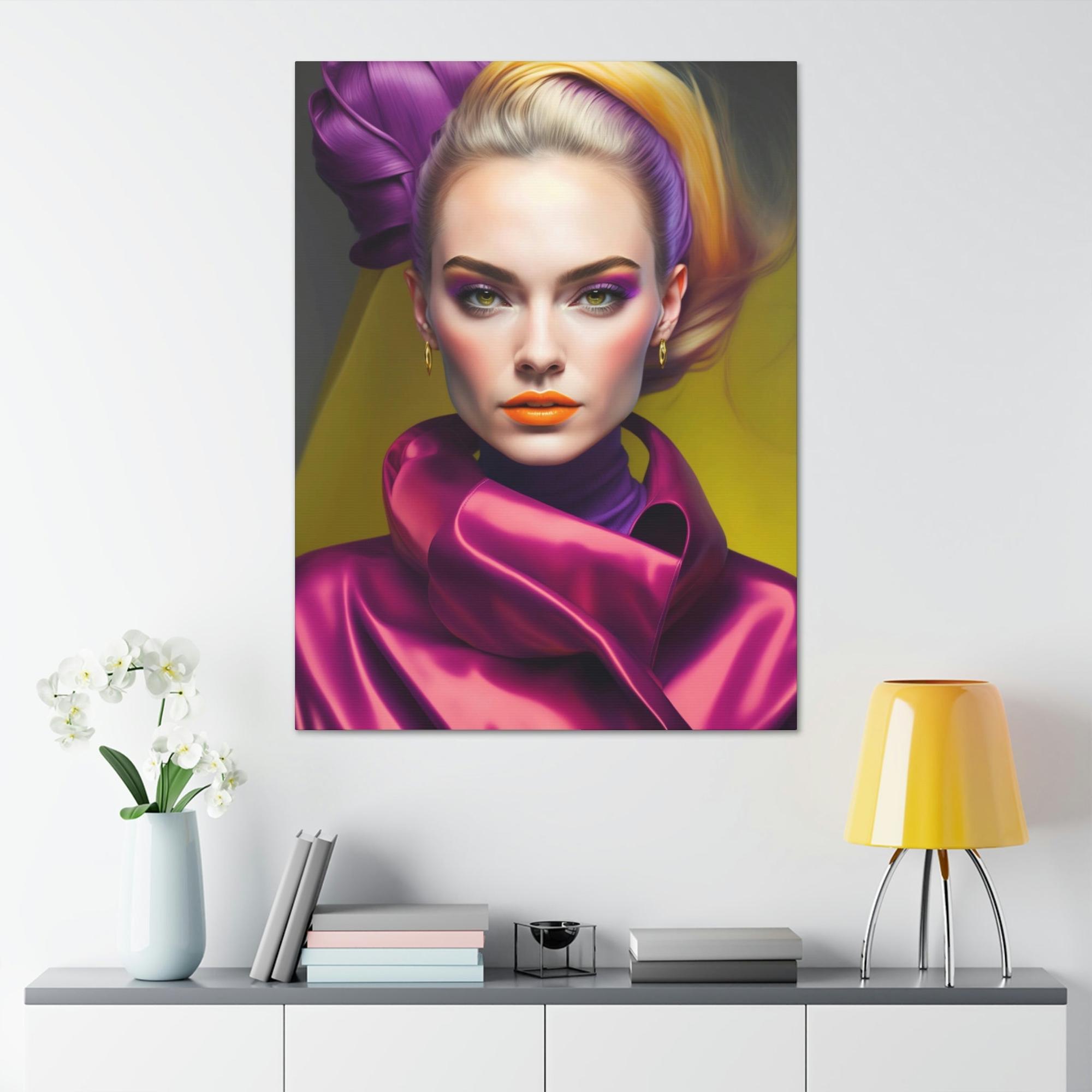 Fashion And Beauty Glamour and Glitz: A Wall Art Print of Fashion and Beauty Icons