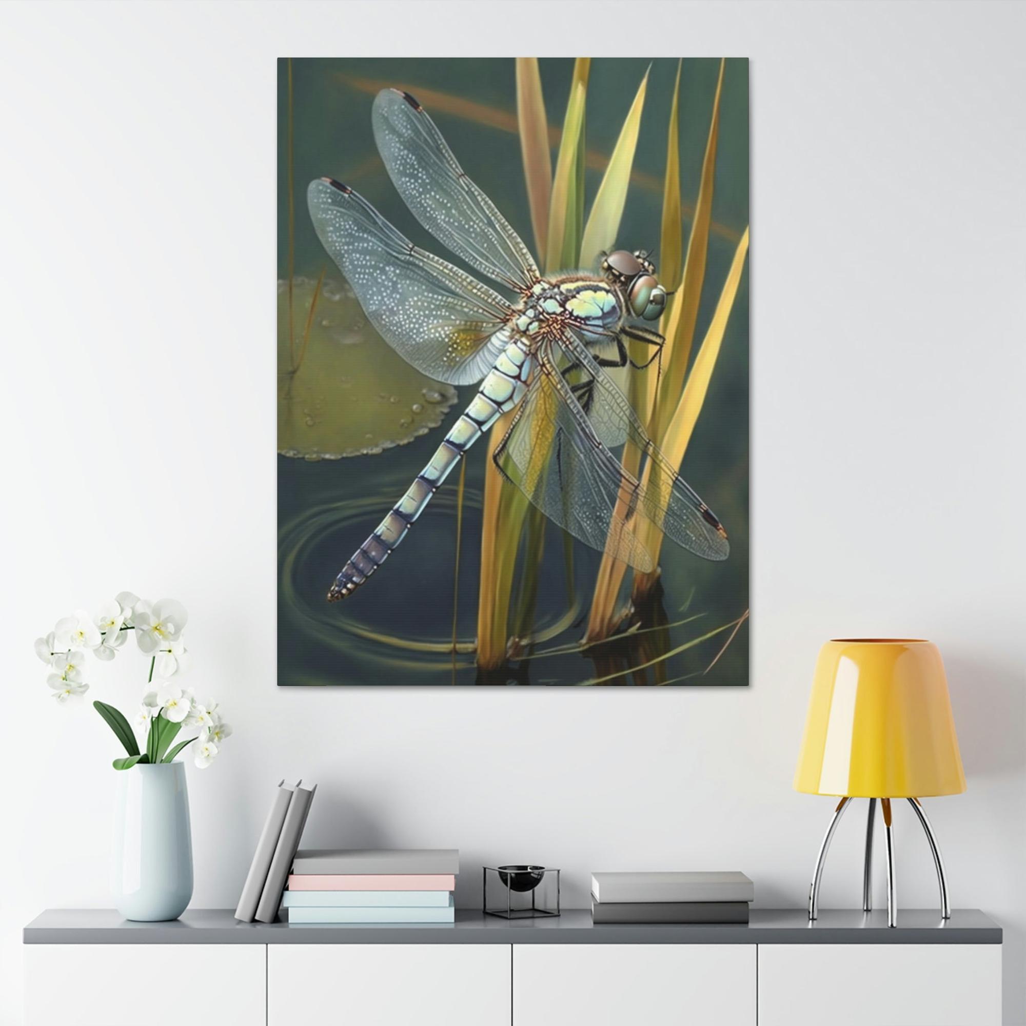 Dragonfly Dragonfly's World: A Framed Poster of These Lovely Insects