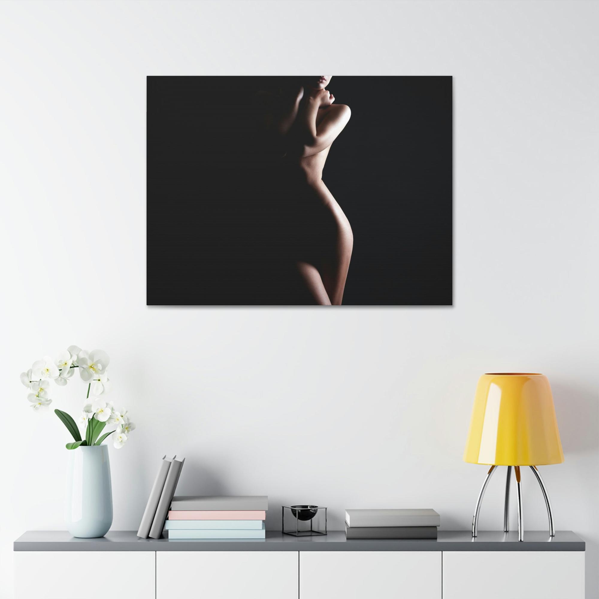 Erotic Intimate Elegance: Erotic Framed Canvas & Poster Prints