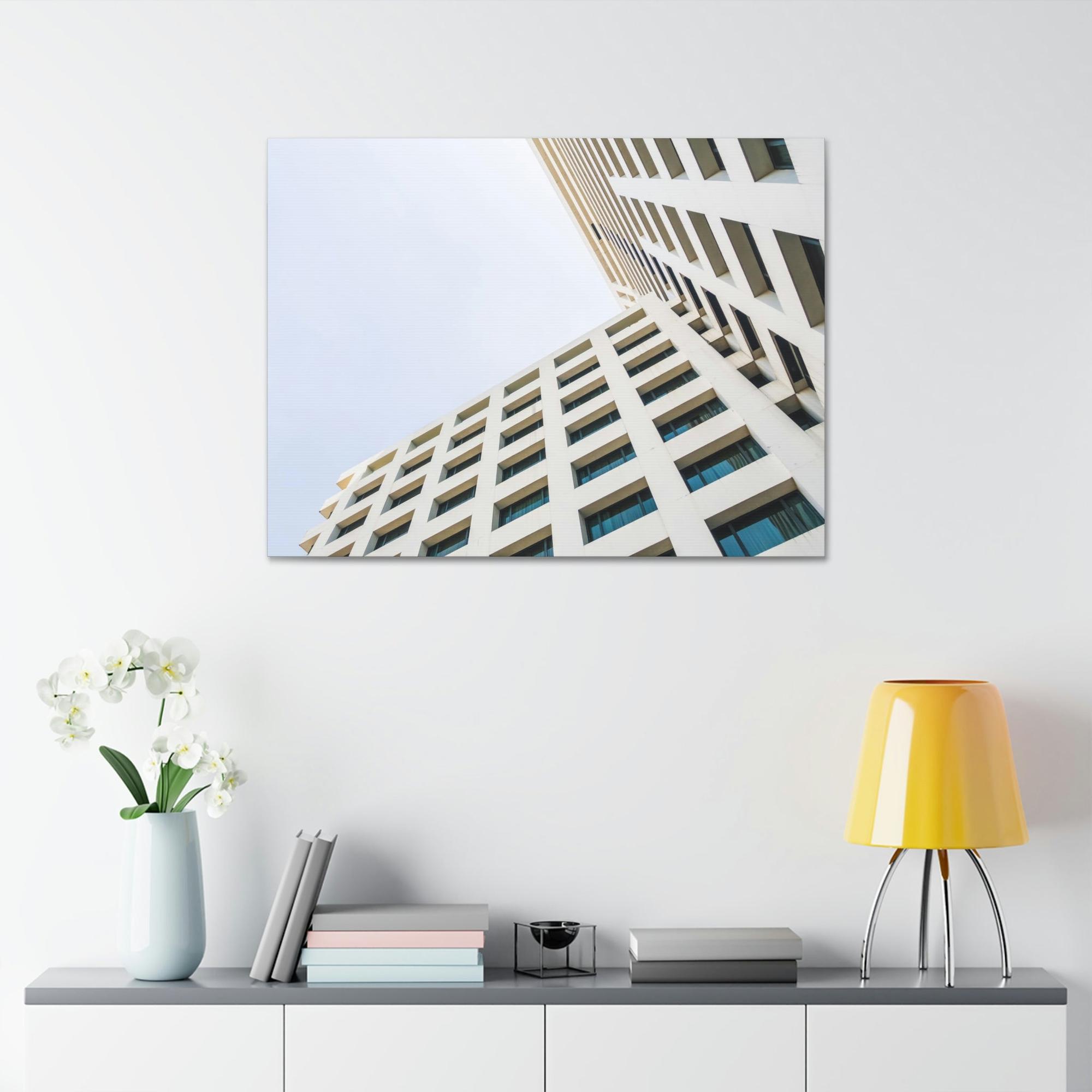 Architecture The Art of Architecture: Natural Canvas & Poster Print of Iconic Buildings