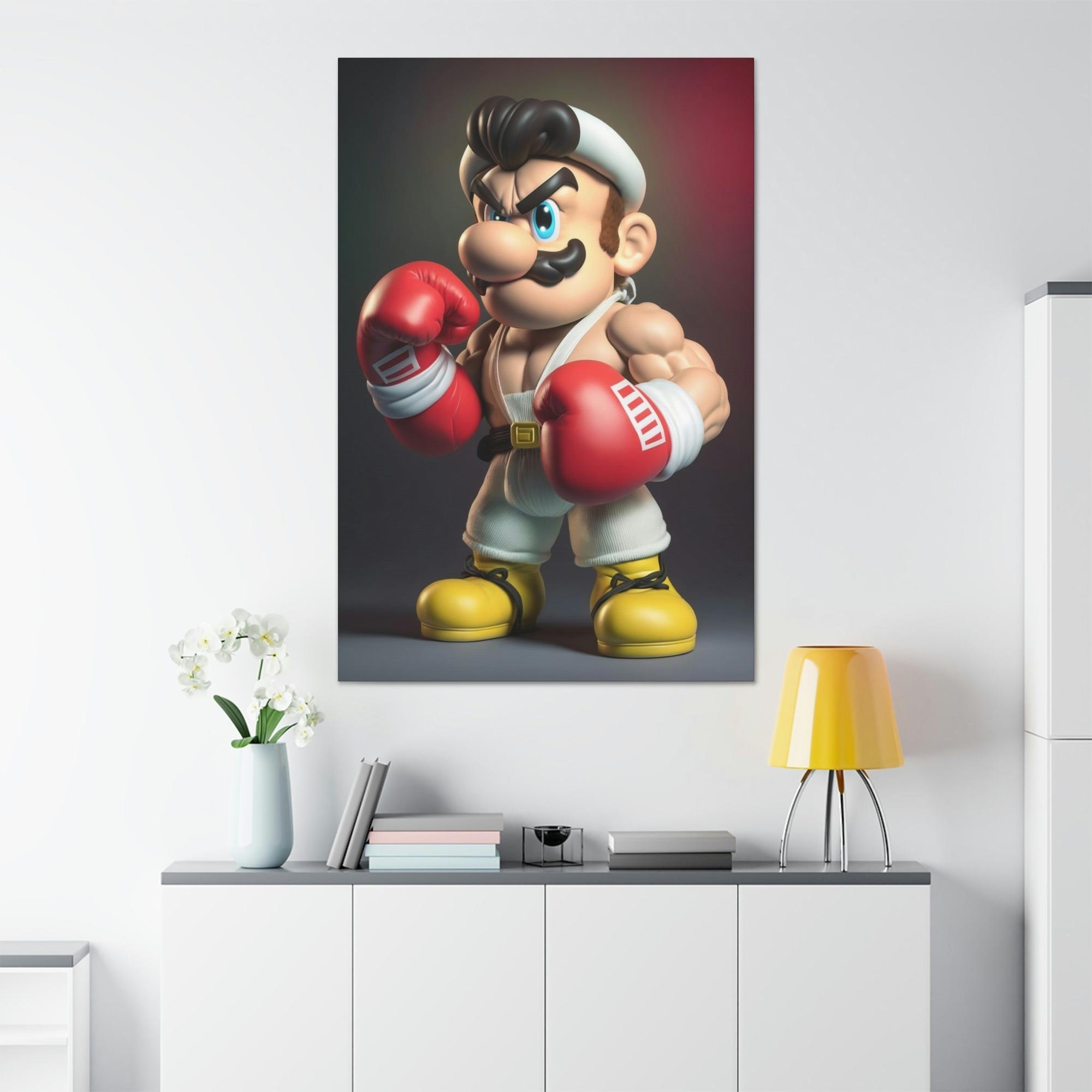 Mario Mario's Adventure: A Canvas Journey