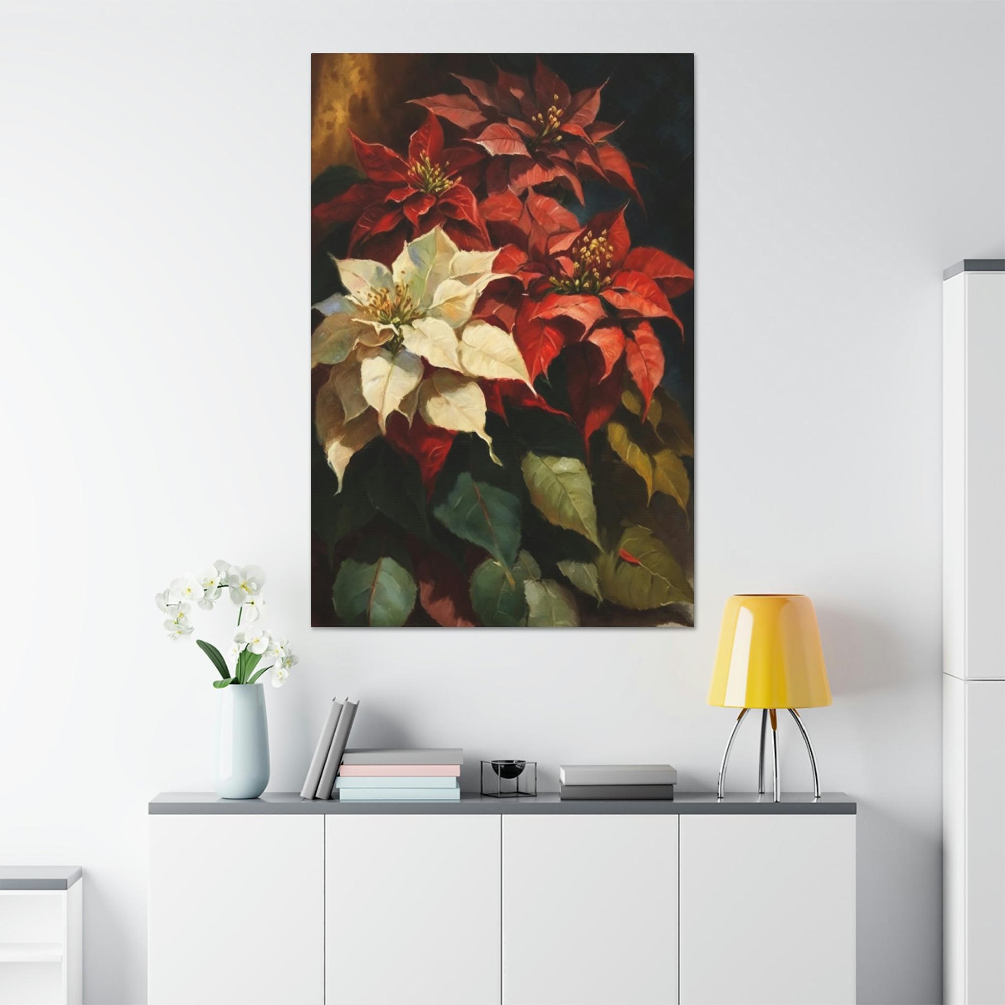 Poinsenttias The Radiant Charm of Poinsenttias: A Bold and Beautiful Statement Piece