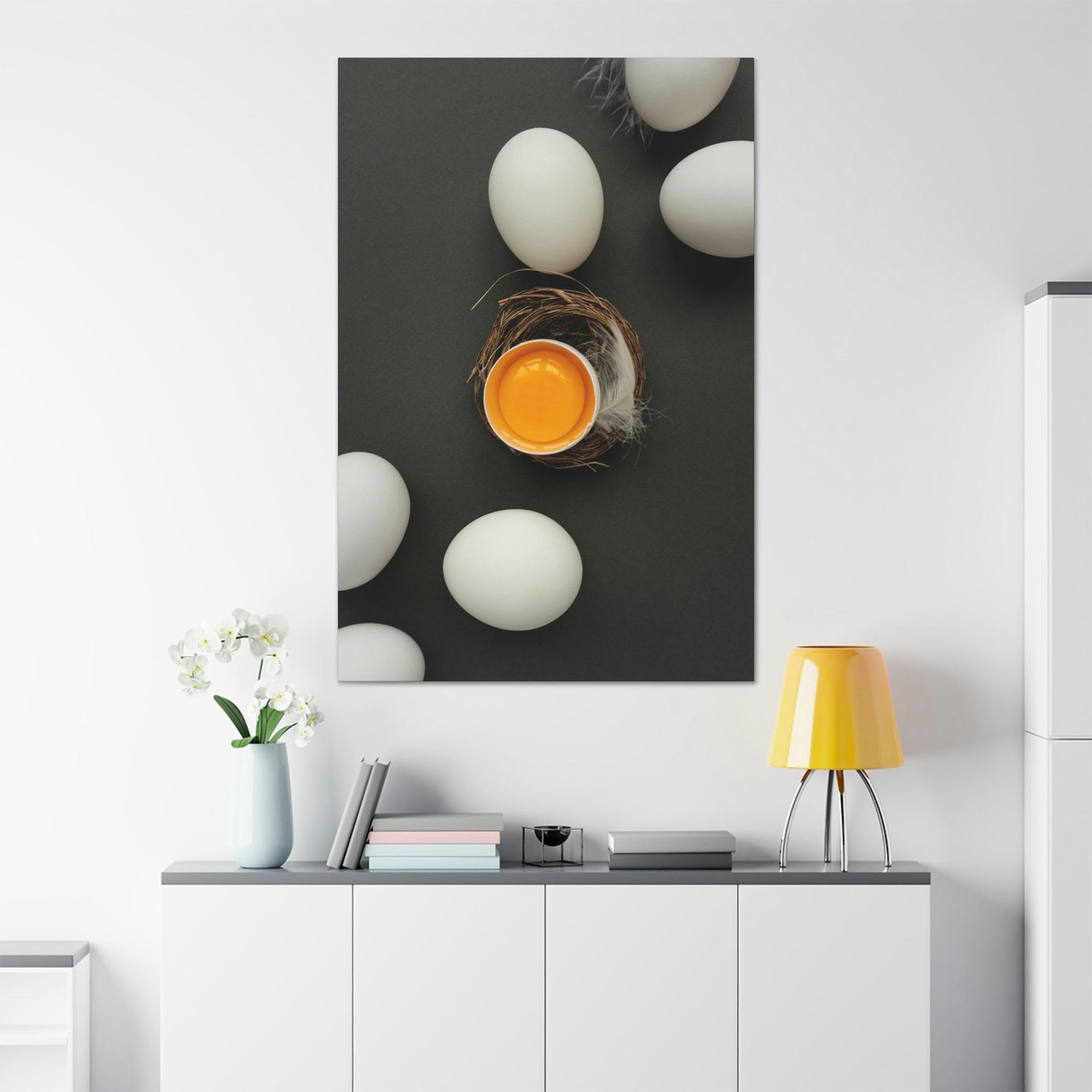 Eggs Eggshells and Sunbeams: A Still Life