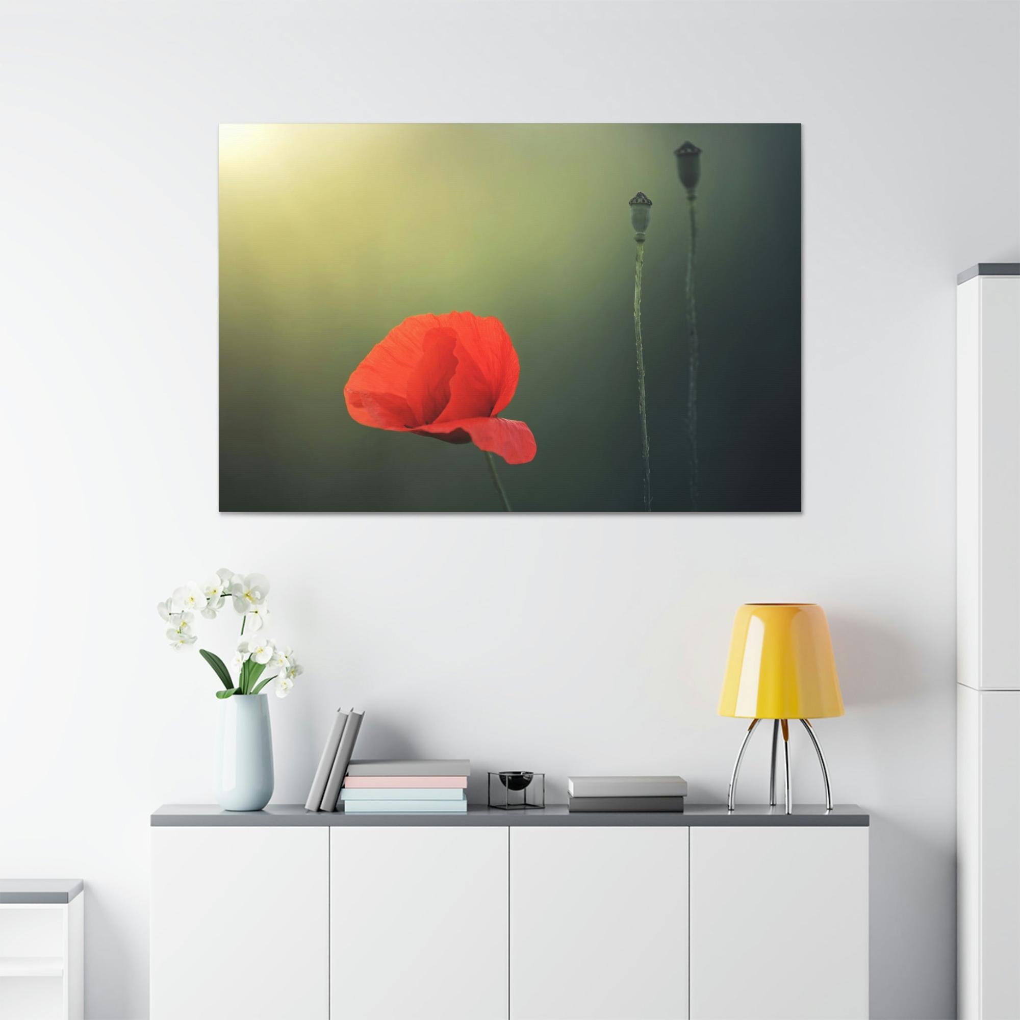 undefined Pure and Simple: A Painting of a White Poppy as a Symbol of Purity