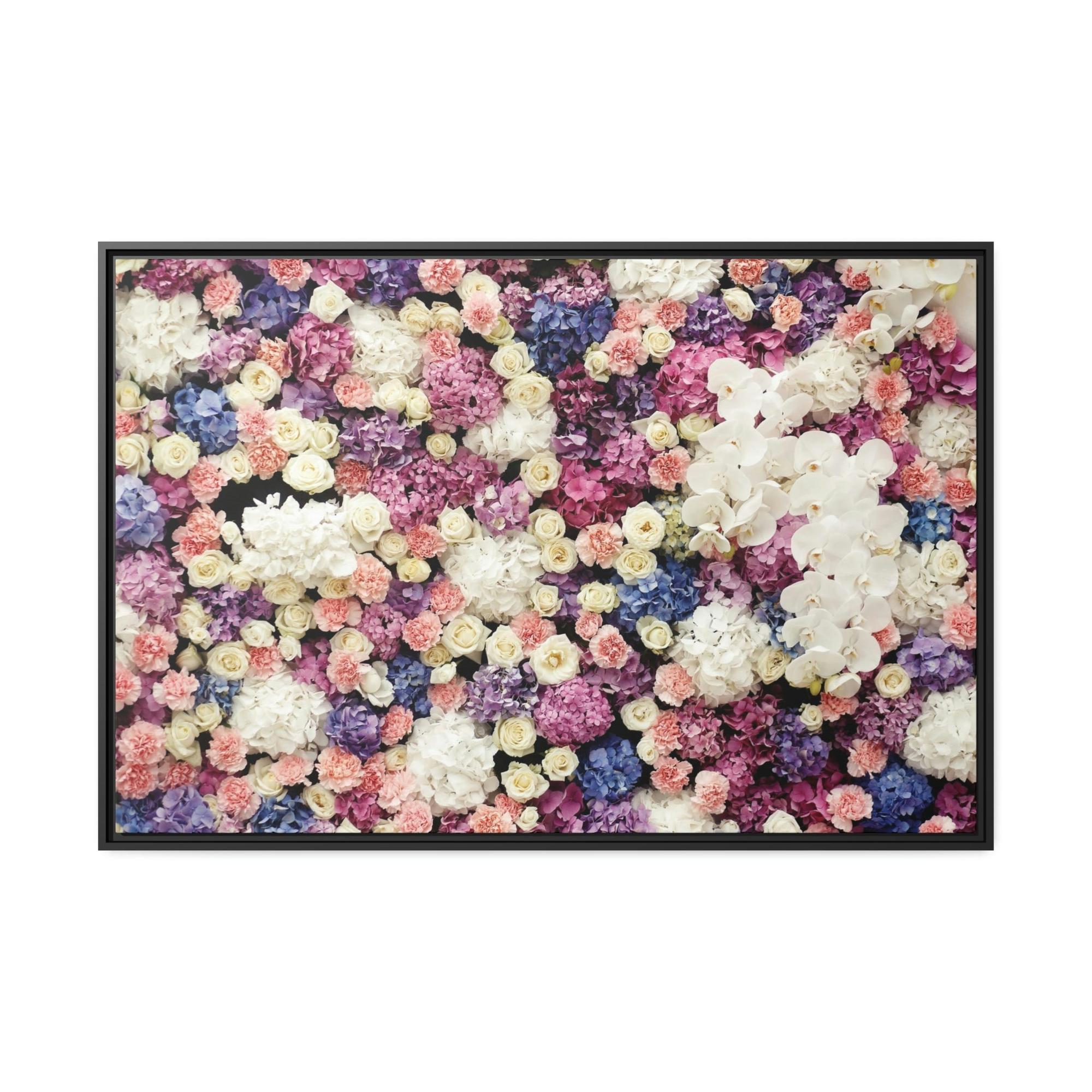 Flowers Blooming Beauty: Natural Canvas & Poster Print of Exquisite Flowers