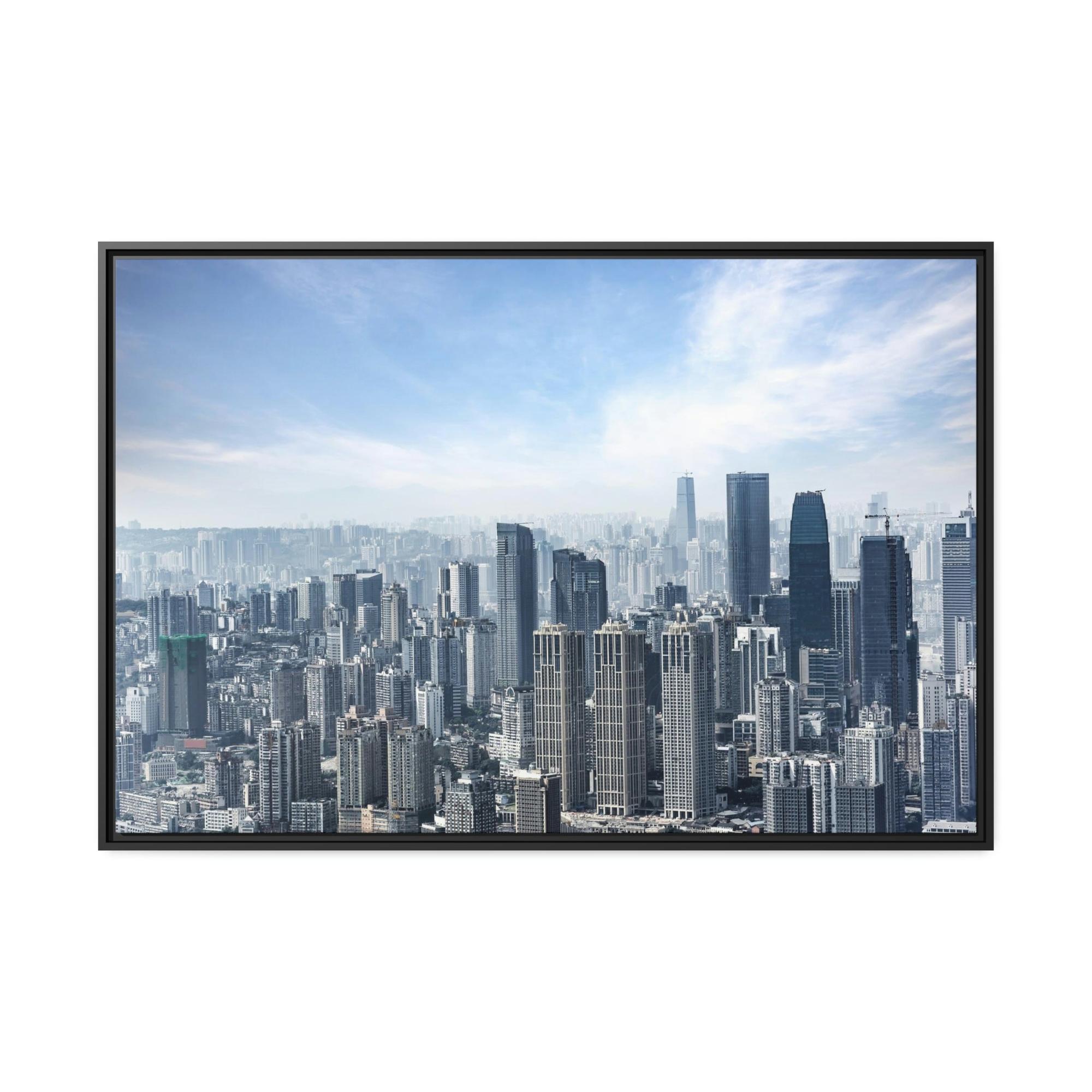 Cities Urban Dreams: Cityscapes on Natural Canvas & Poster