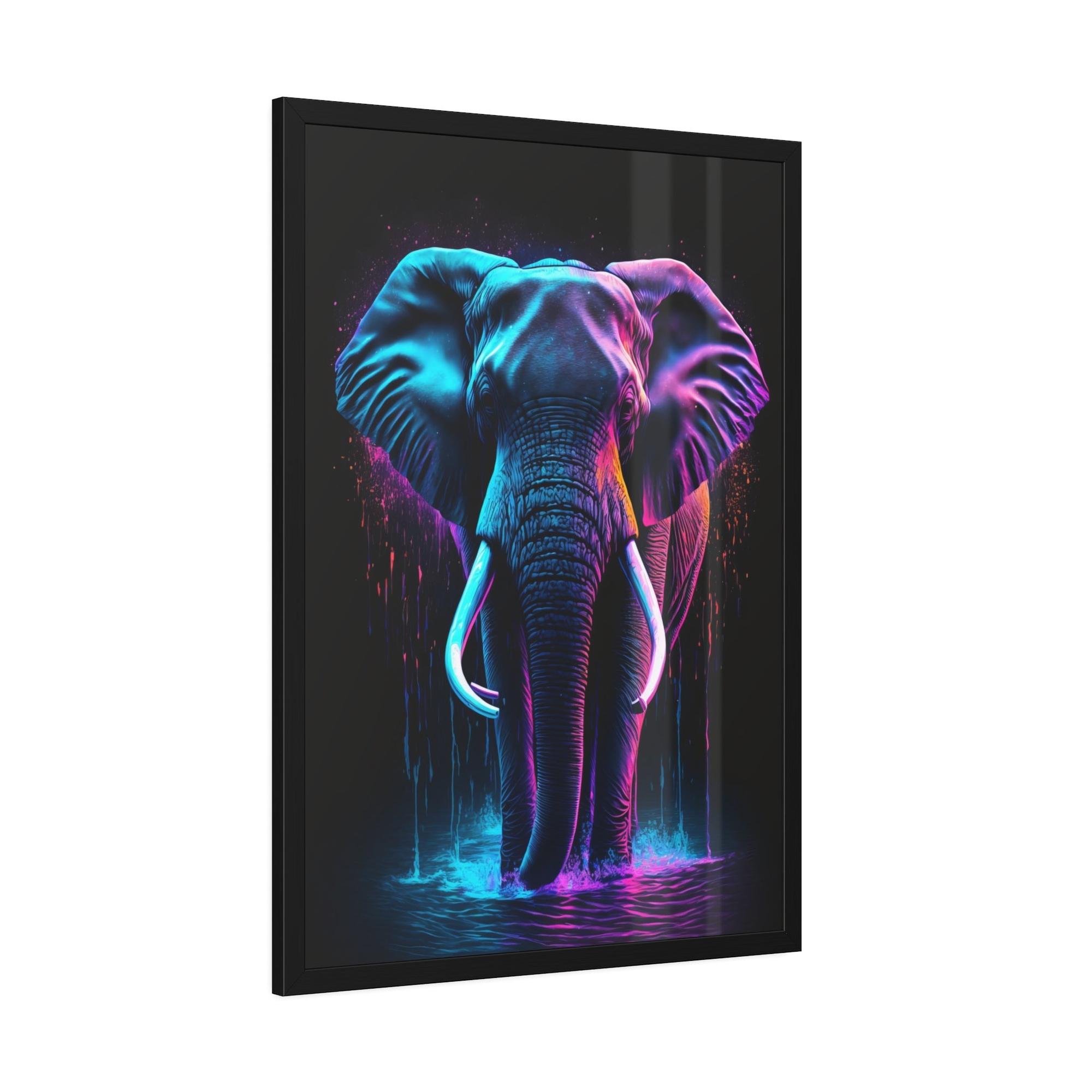 Elephants Elephant Elegance: Natural Canvas Wall Art for the Home