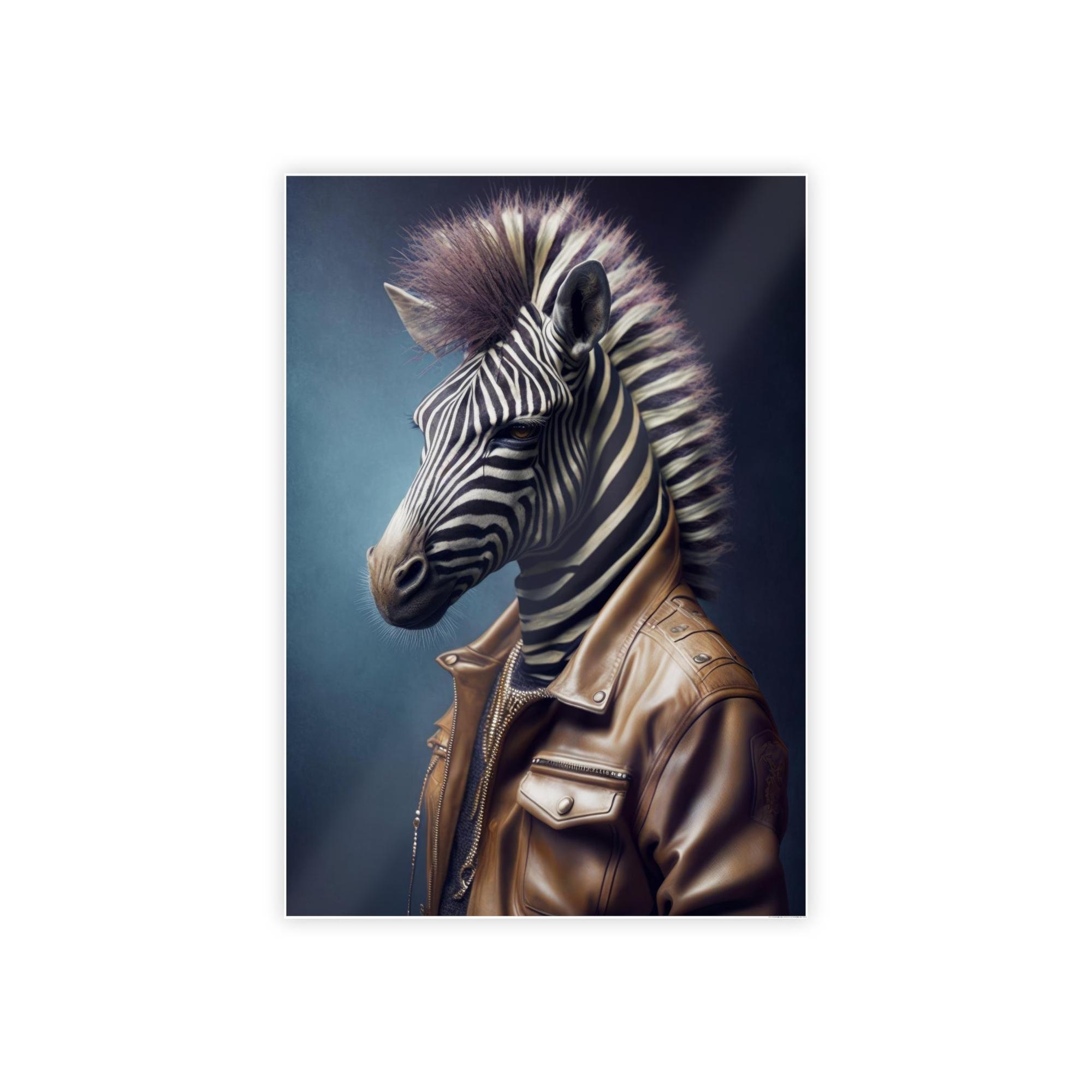 Zebras African Dreams: Wall Art Depicting the Grace and Strength of a Zebra