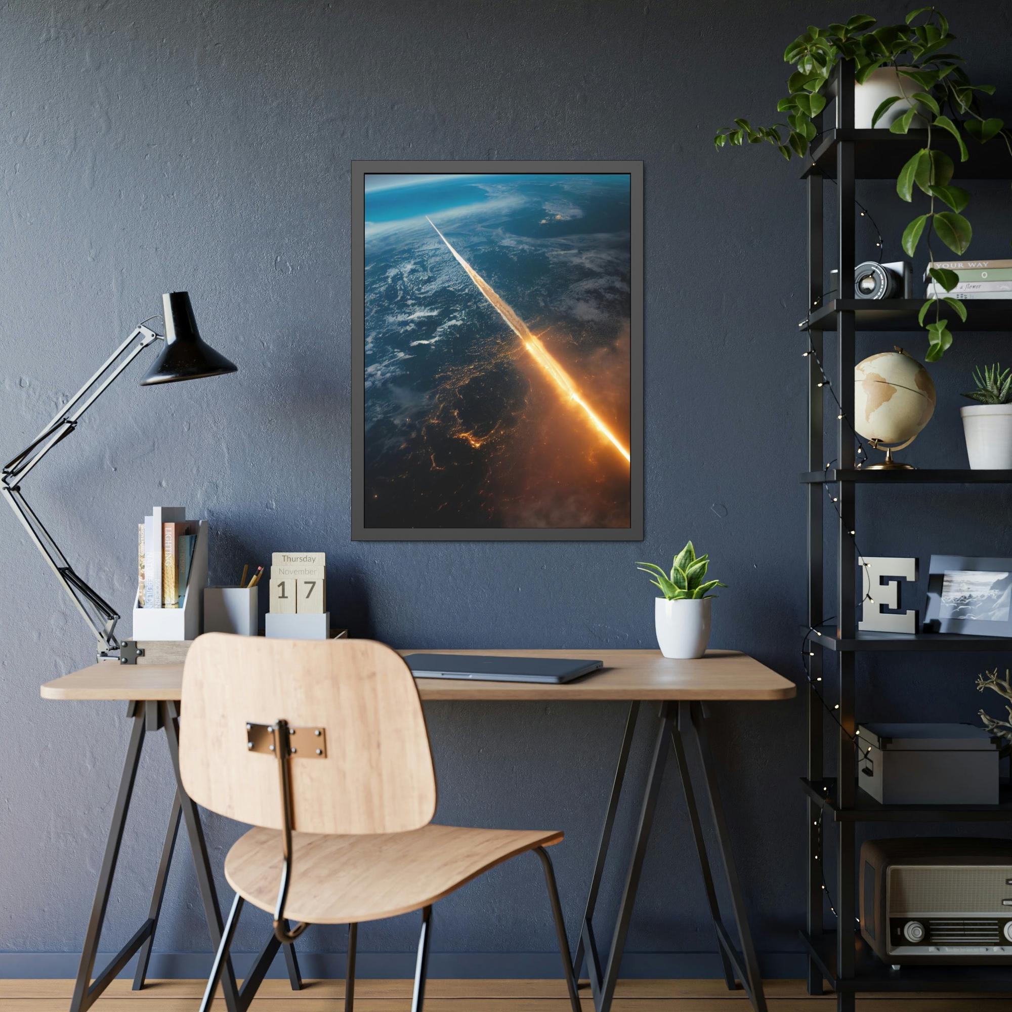 Nasa Cosmic Expedition: A NASA-Inspired Painting