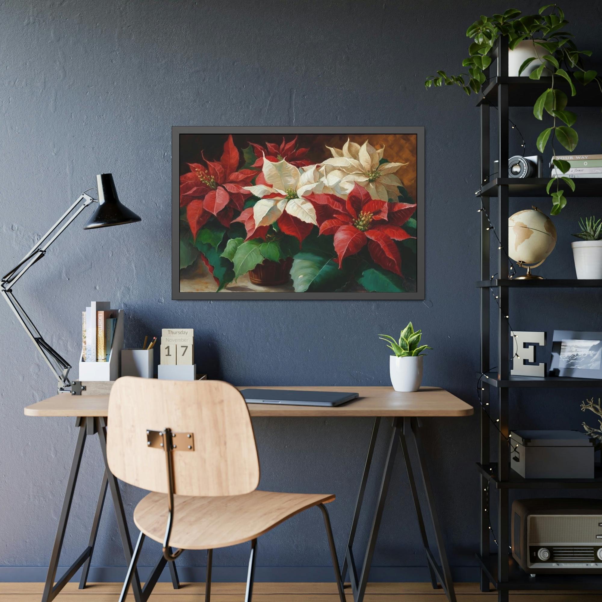 Poinsenttias Poinsenttias Blooming Brightly: A Festive Floral Arrangement
