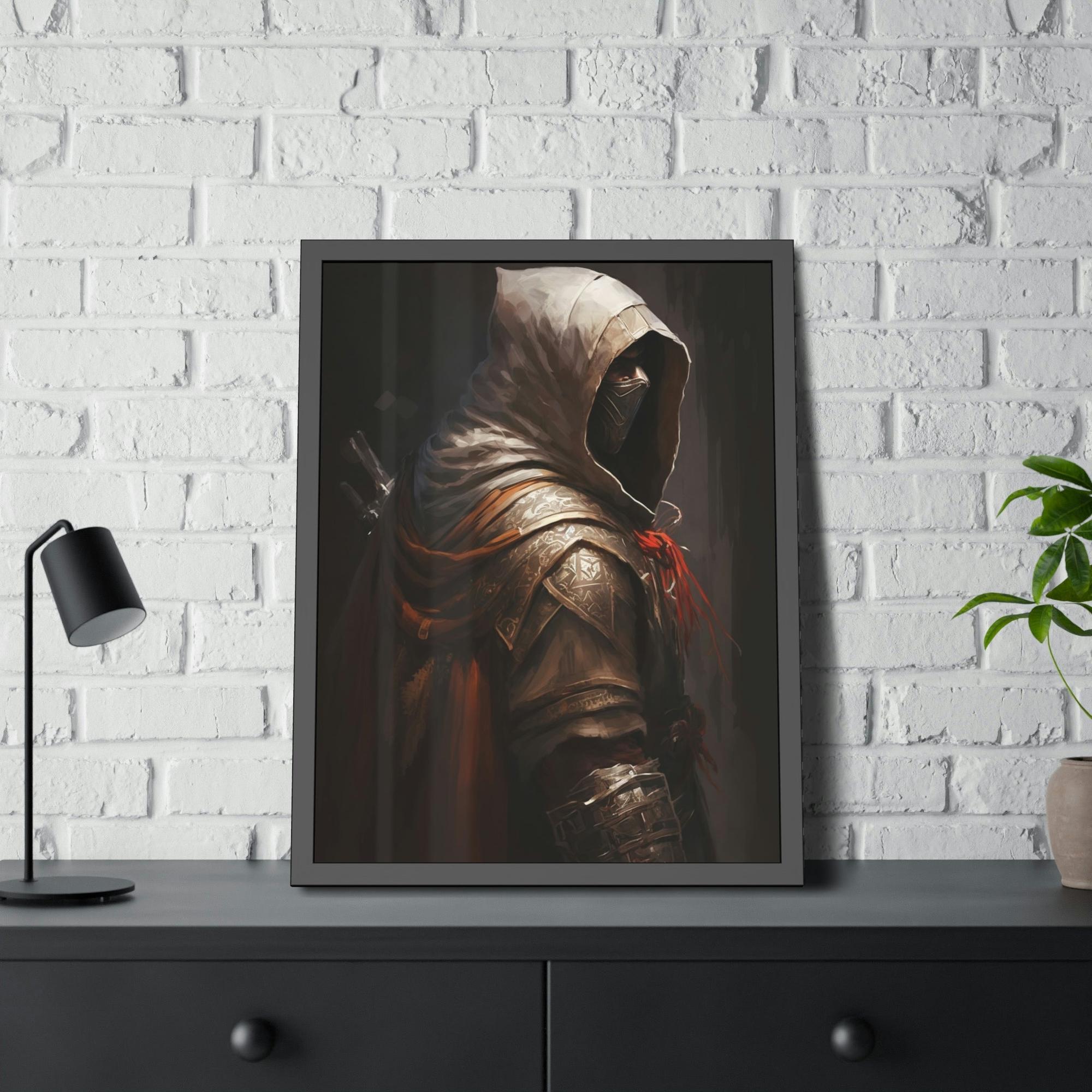 Assassin Creed Artistic Interpretation of Assassin's Creed: Print on Canvas for Fans