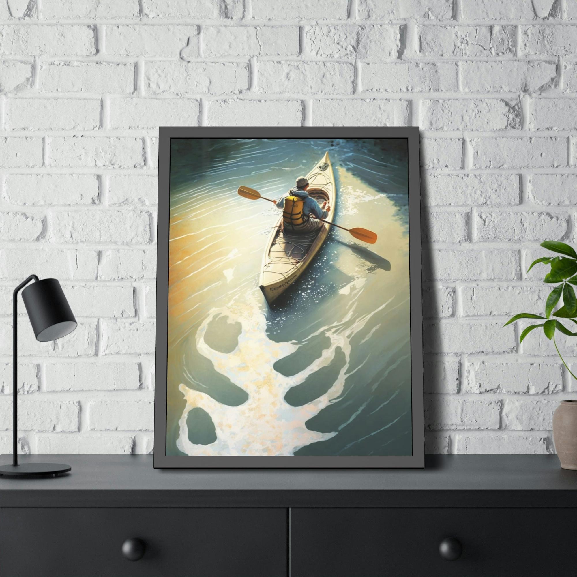Boating Boating Bliss: Wall Art and Print on Canvas with Relaxing Boating Art