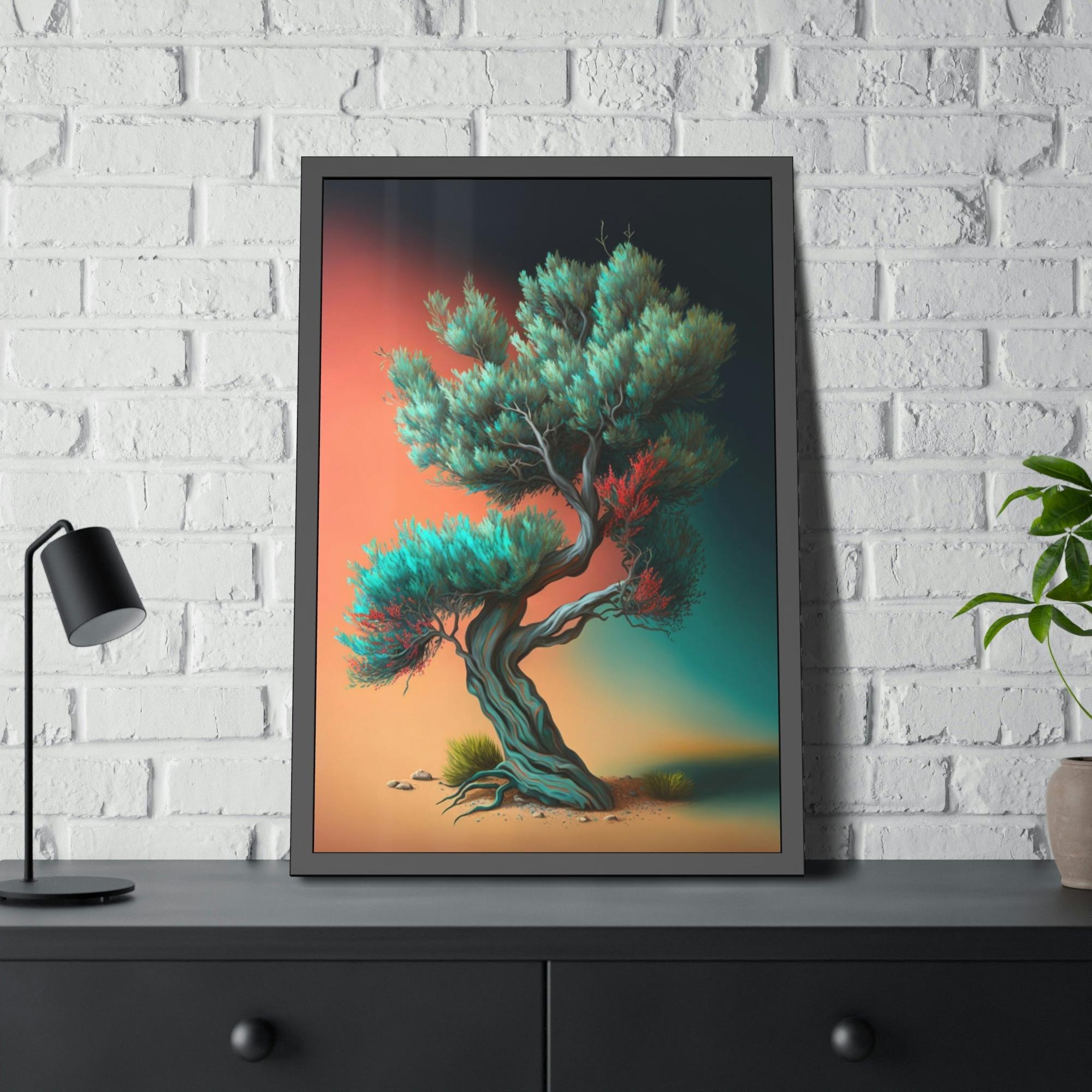Olive Trees Sunlit Trees: A Bright and Cheerful Glimpse into the Beauty of Olive Trees' Canopies