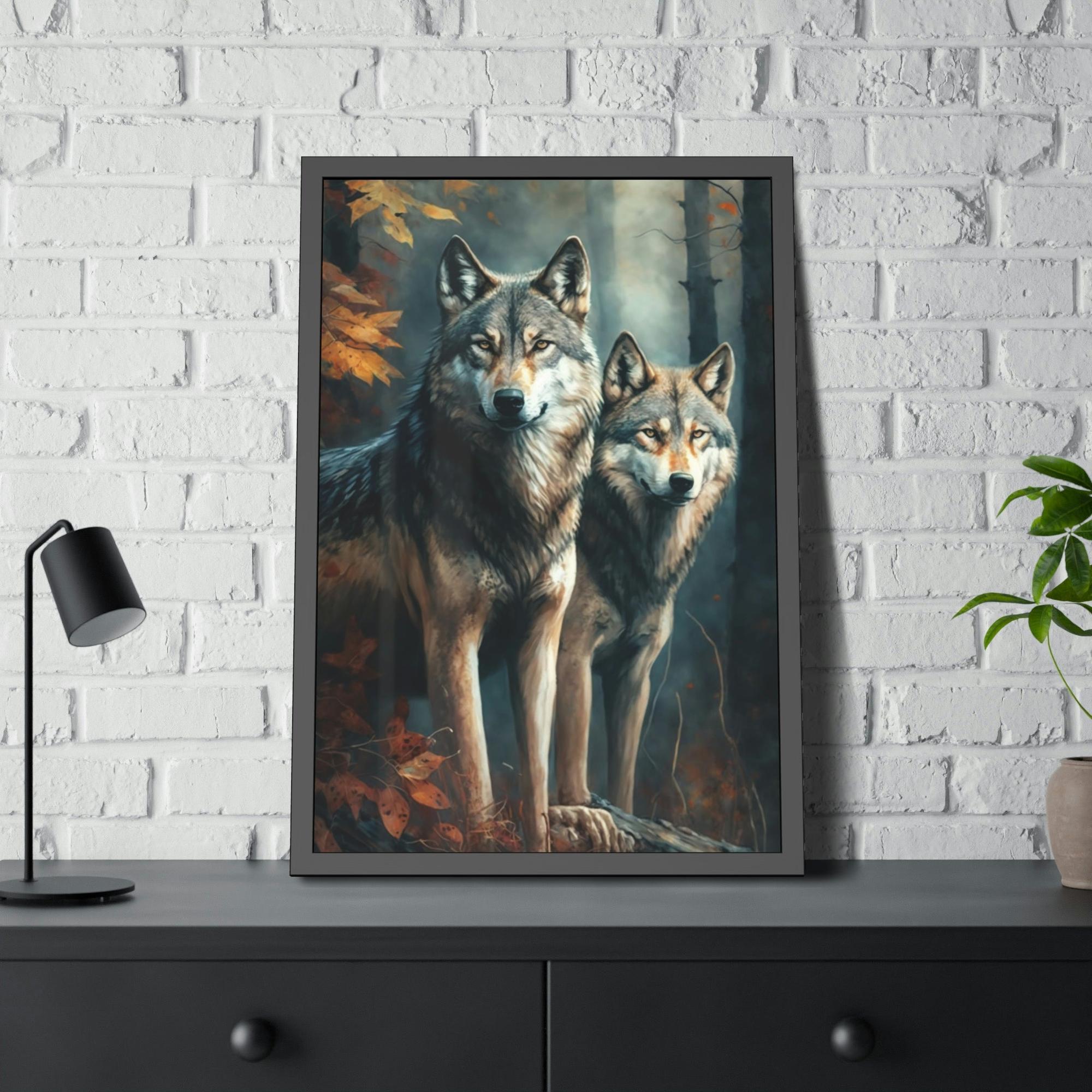 Wolfs Guardians of the Forest: Majestic Wolfs