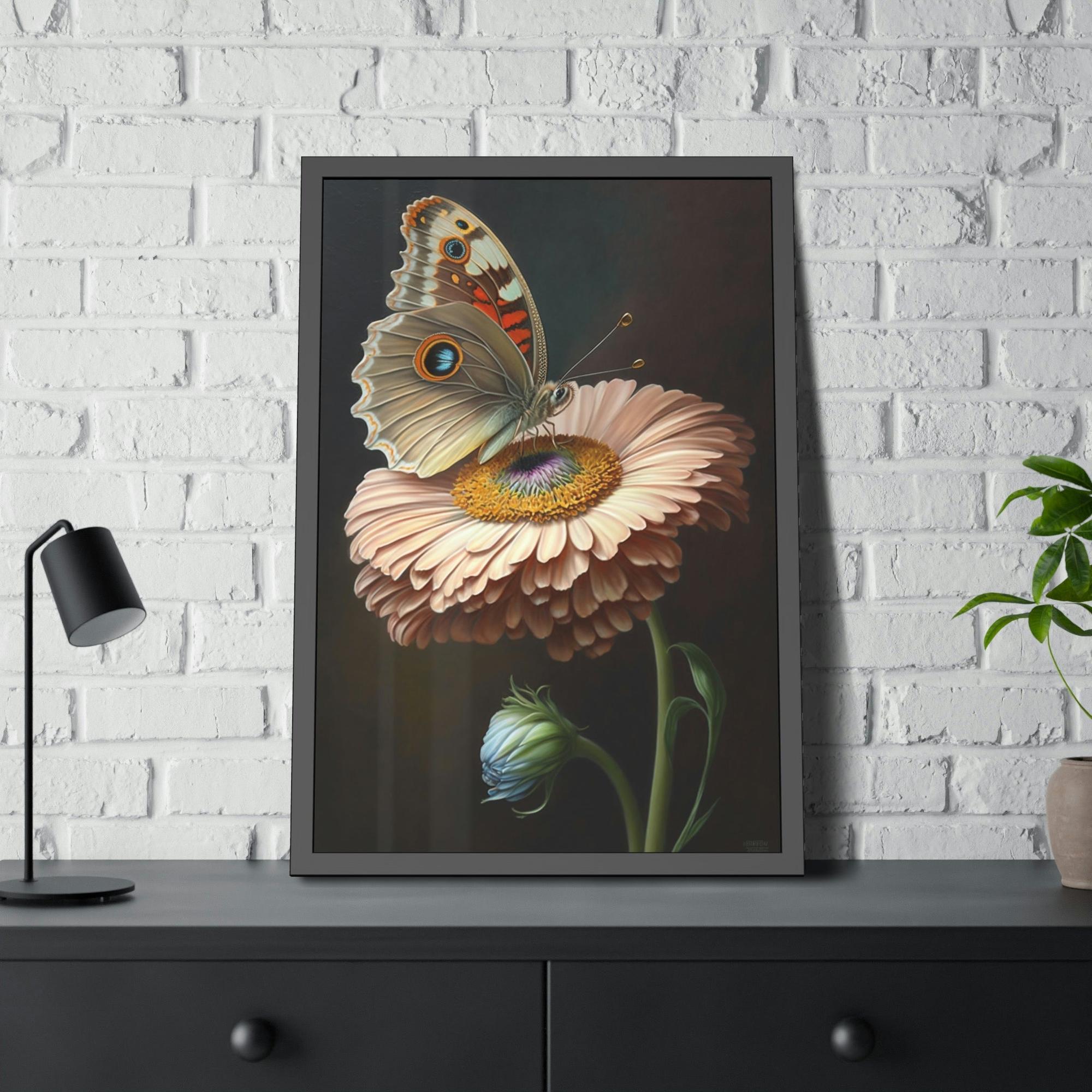Butterflys Butterfly's Journey: Poster & Canvas Wall Art Print of One Insect's Flight