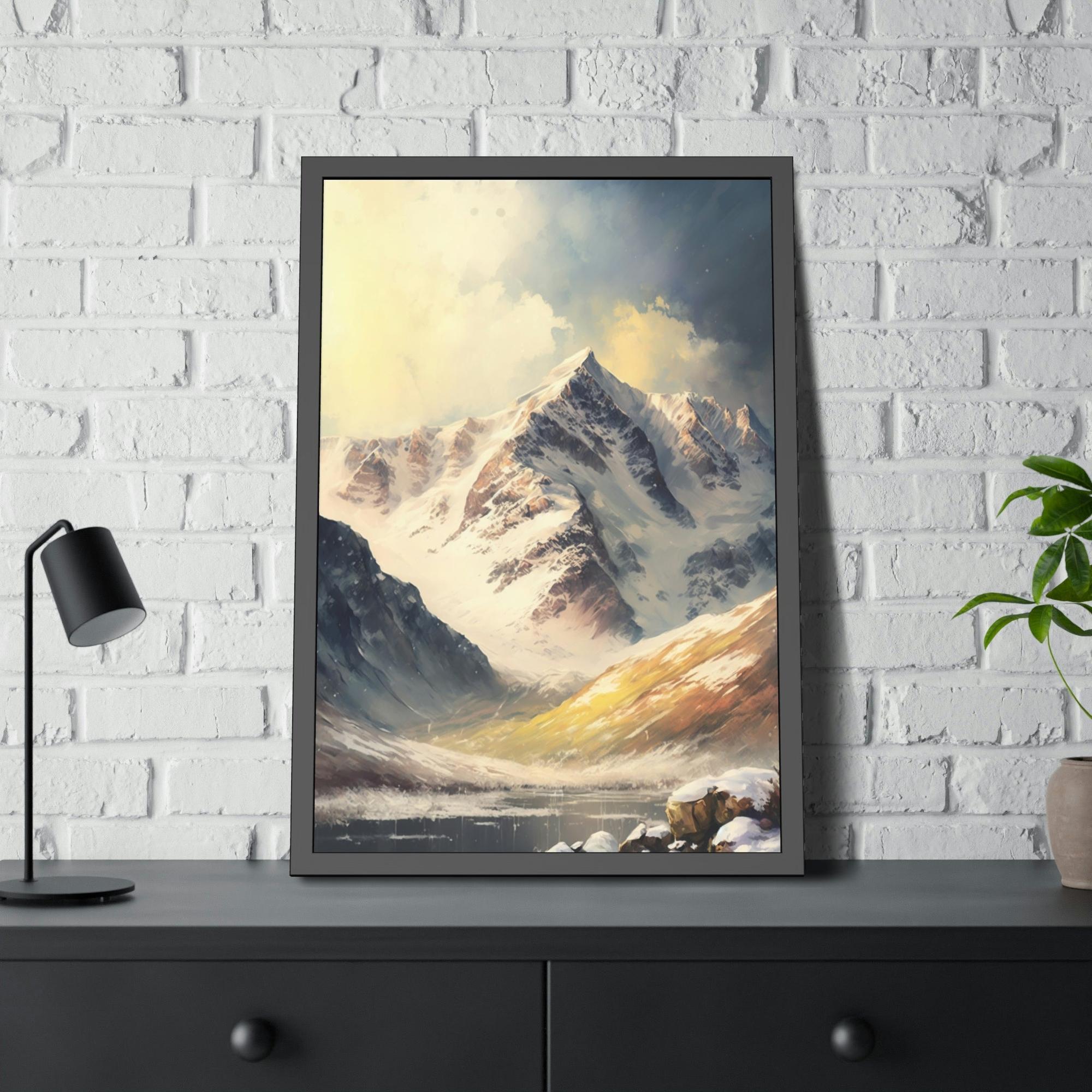 Mountains Awe-Inspiring Mountain Range: A Canvas of Nature's Splendor
