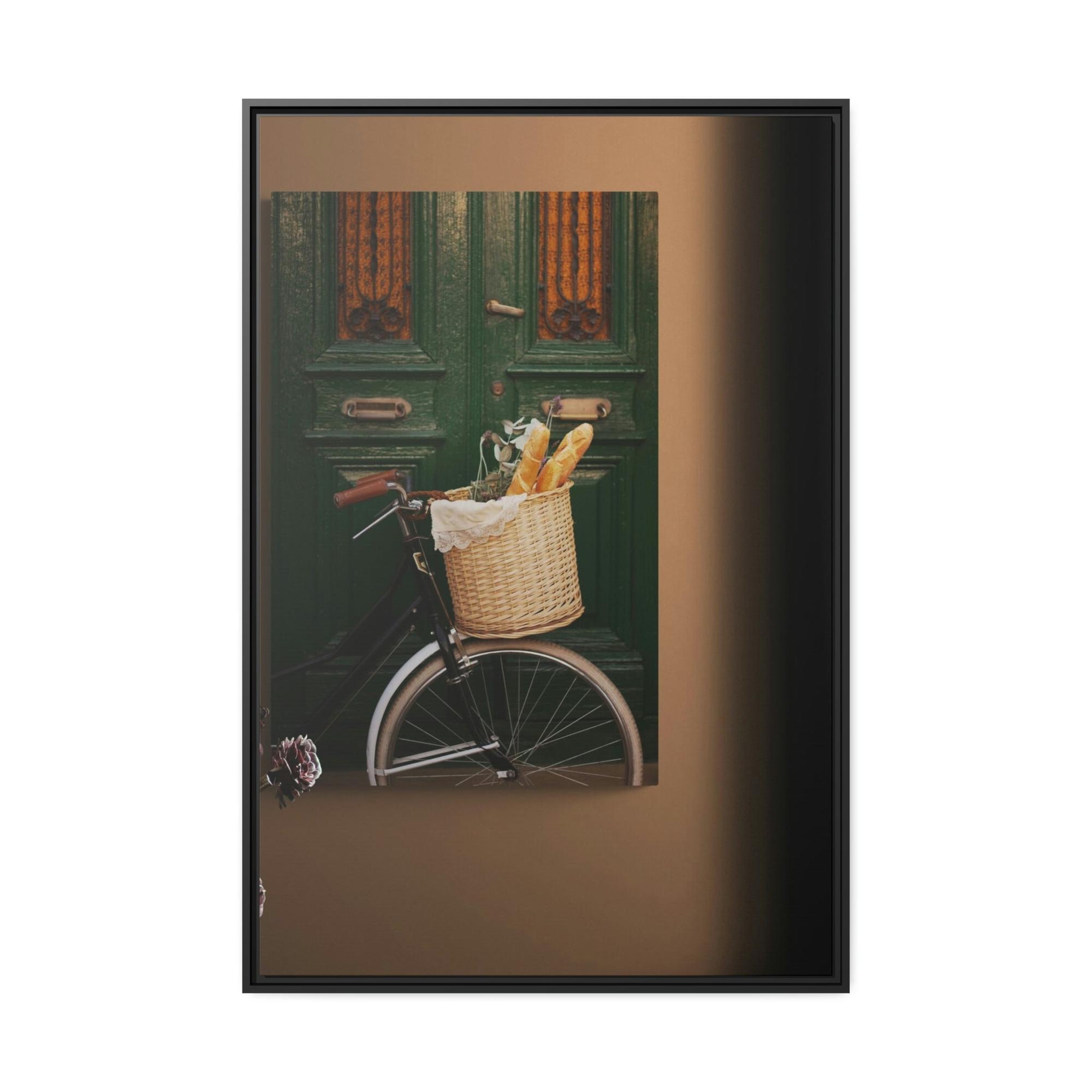 undefined Bonjour Paris: Natural Canvas & Poster Print of French Charm