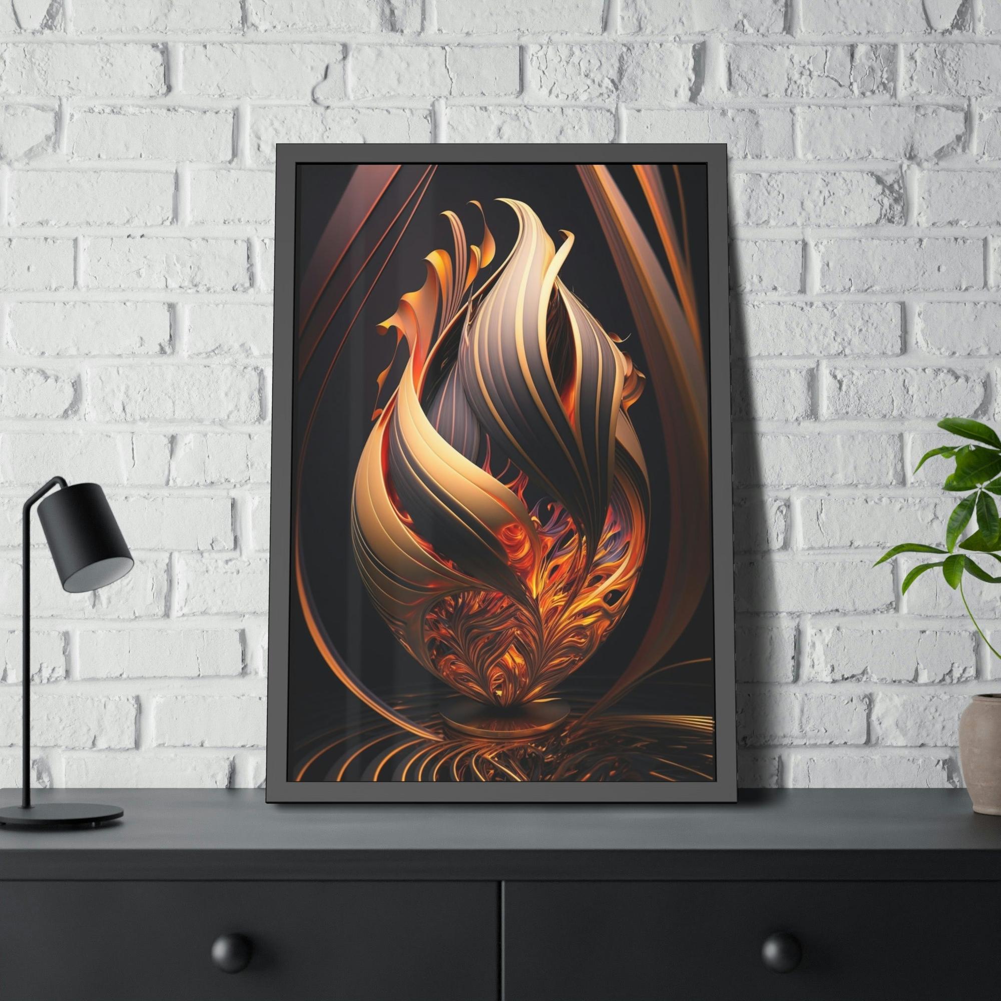Contemporary Sleek and Chic: A Wall Art Piece of Contemporary Design
