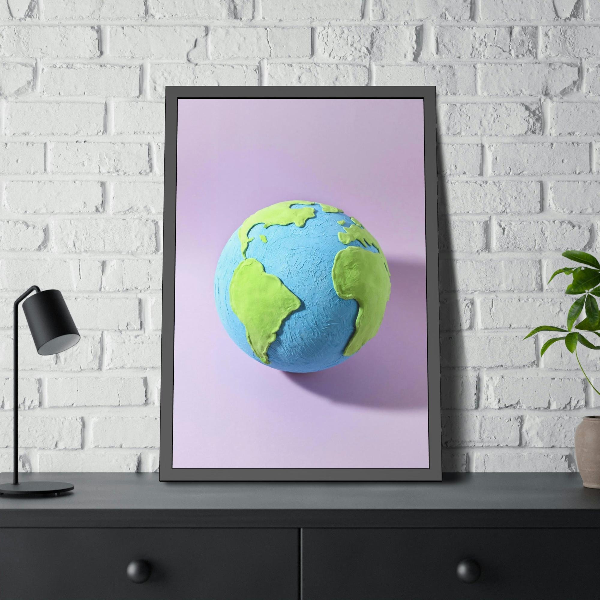 World Maps The World in Your Home: Creative Map Wall Art in Various Styles