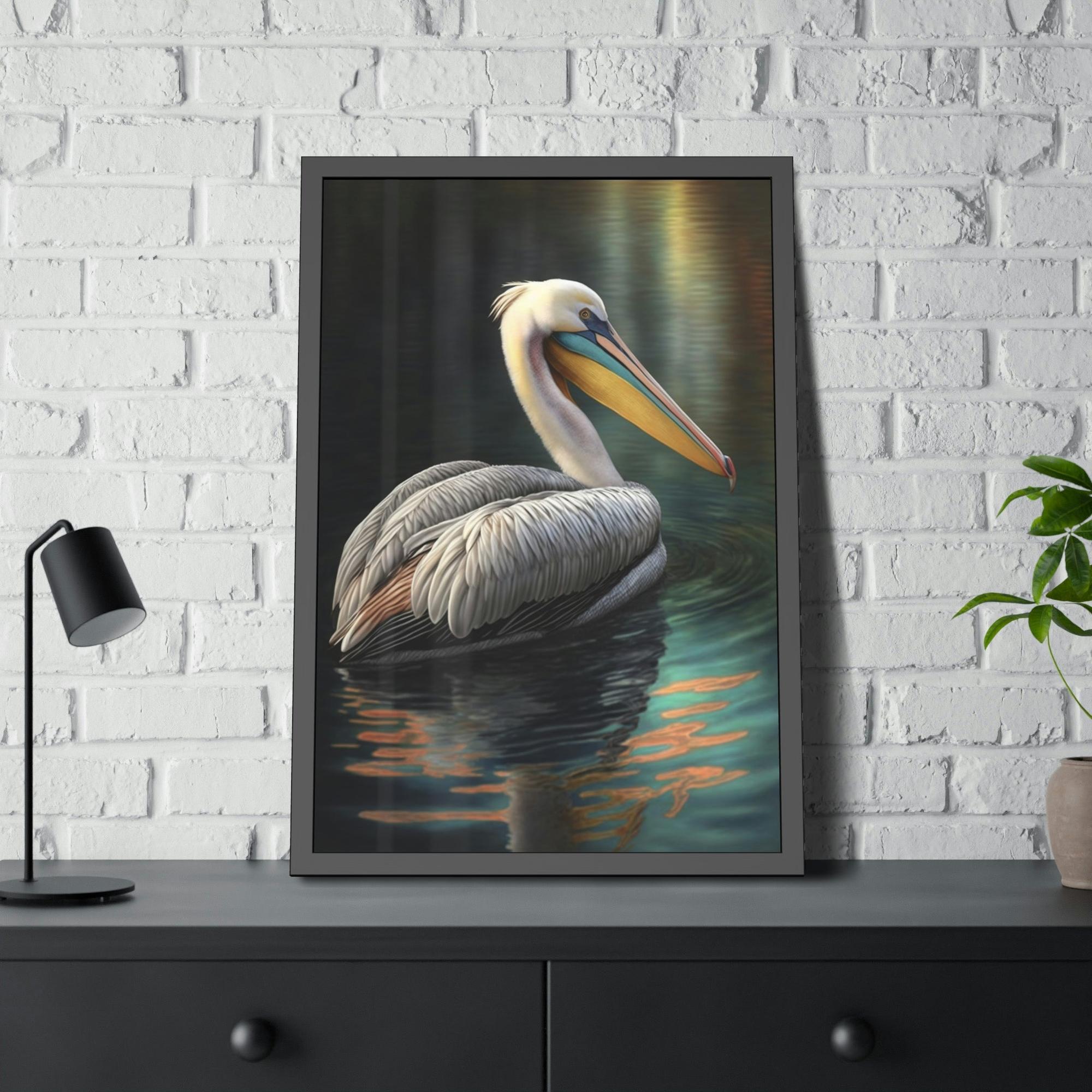Pelicans Pelican's Perch: A Coastal Canvas Delight